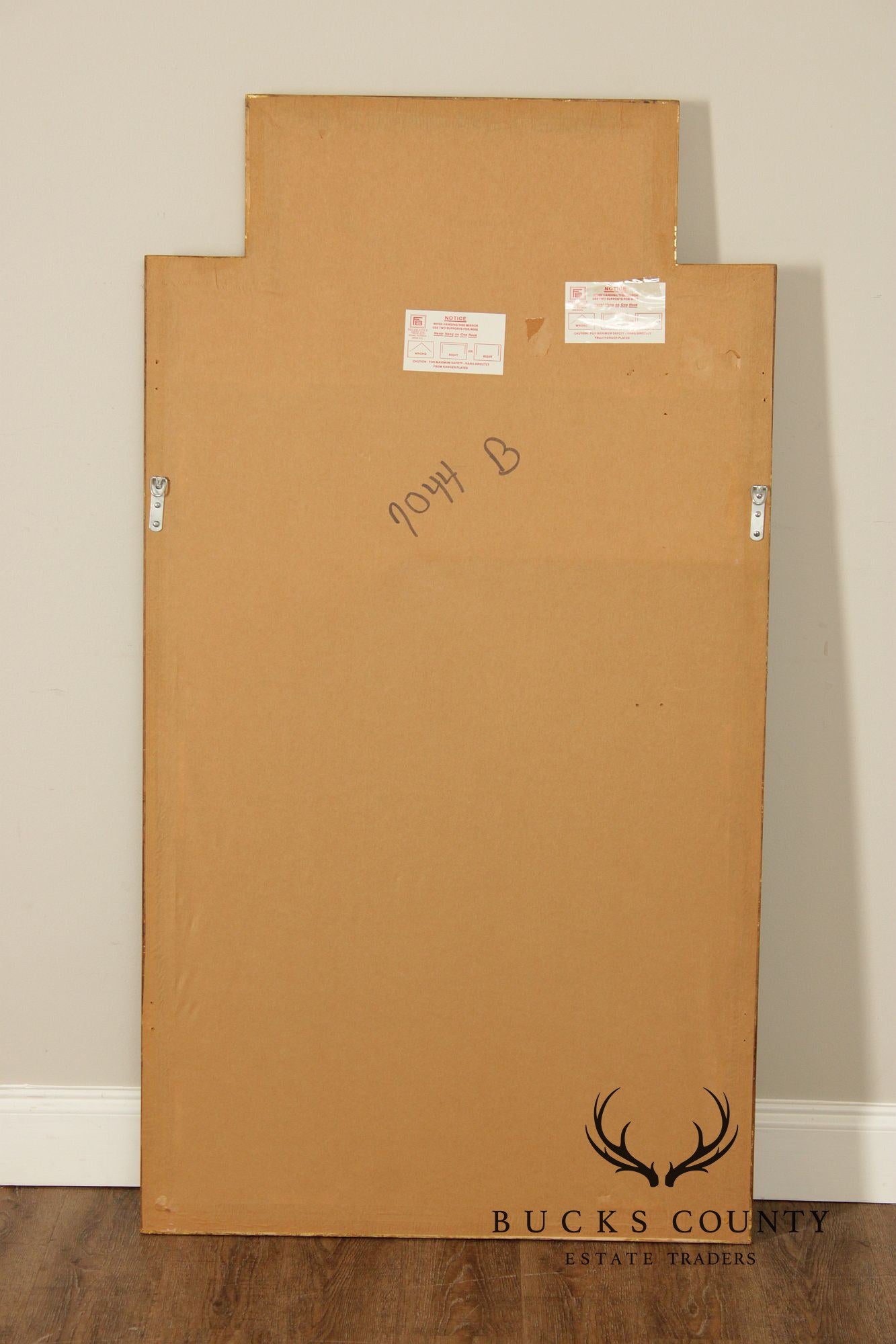 Friedman Brothers 'Malabar' Partial Gilt Frame Wall Mirror