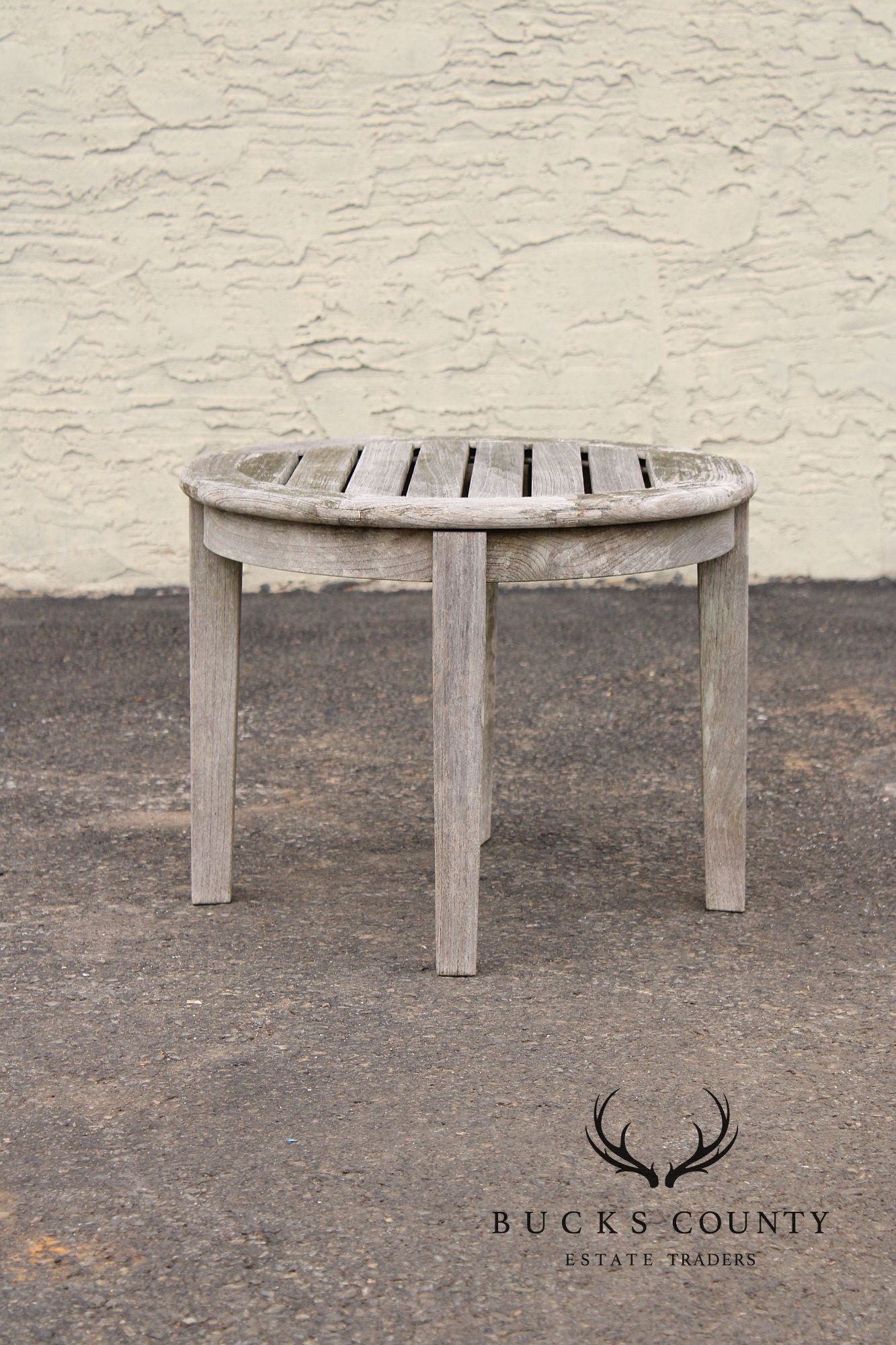 Gloster Outdoor Teak Round Side Table