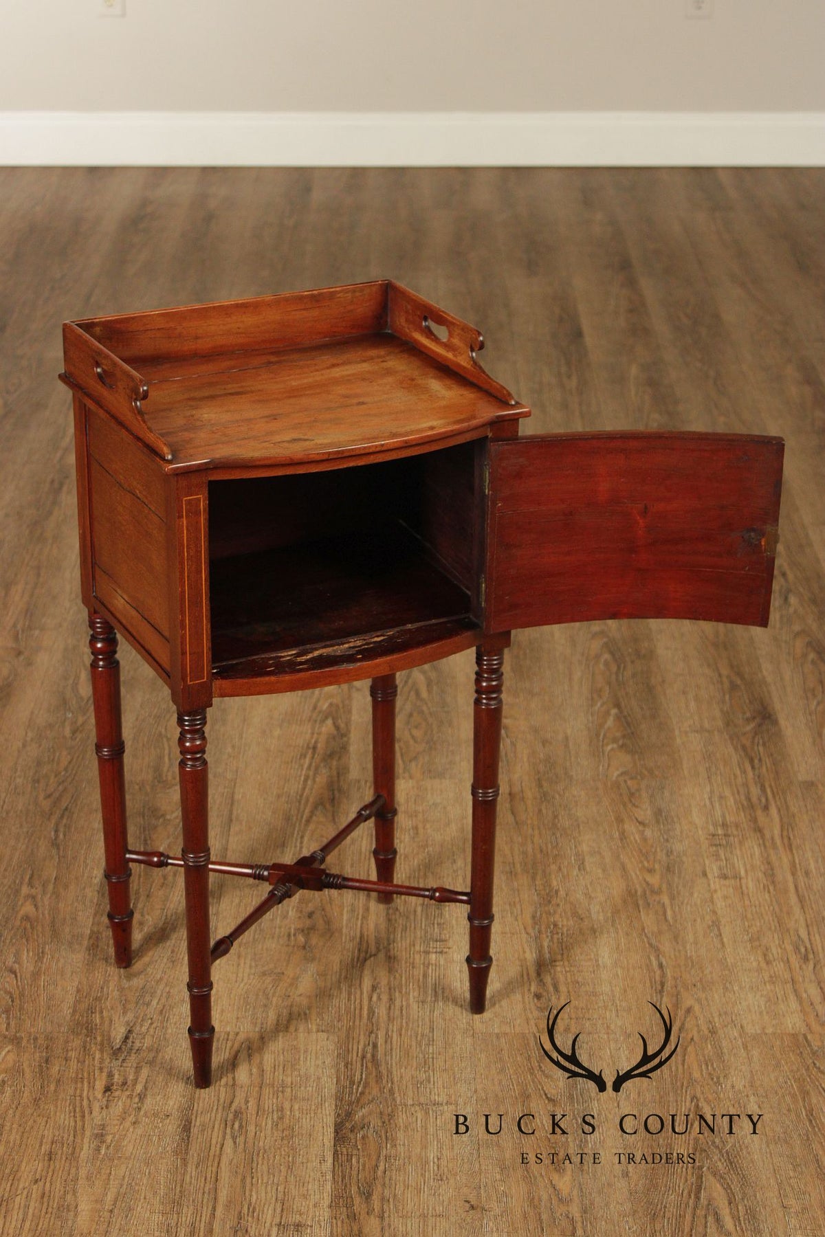 Vintage Georgian Style Mahogany Pot Cupboard