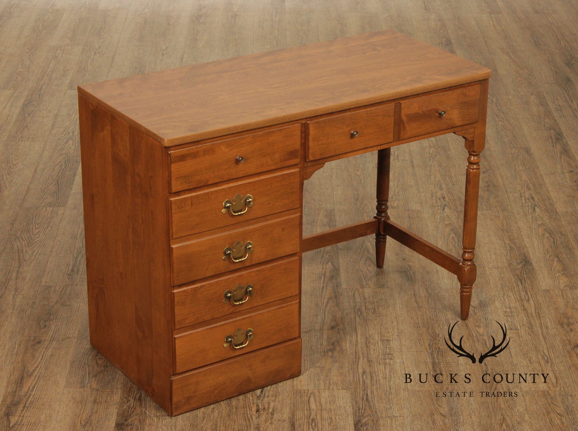 Ethan Allen Custom Room Plan Maple Writing Desk