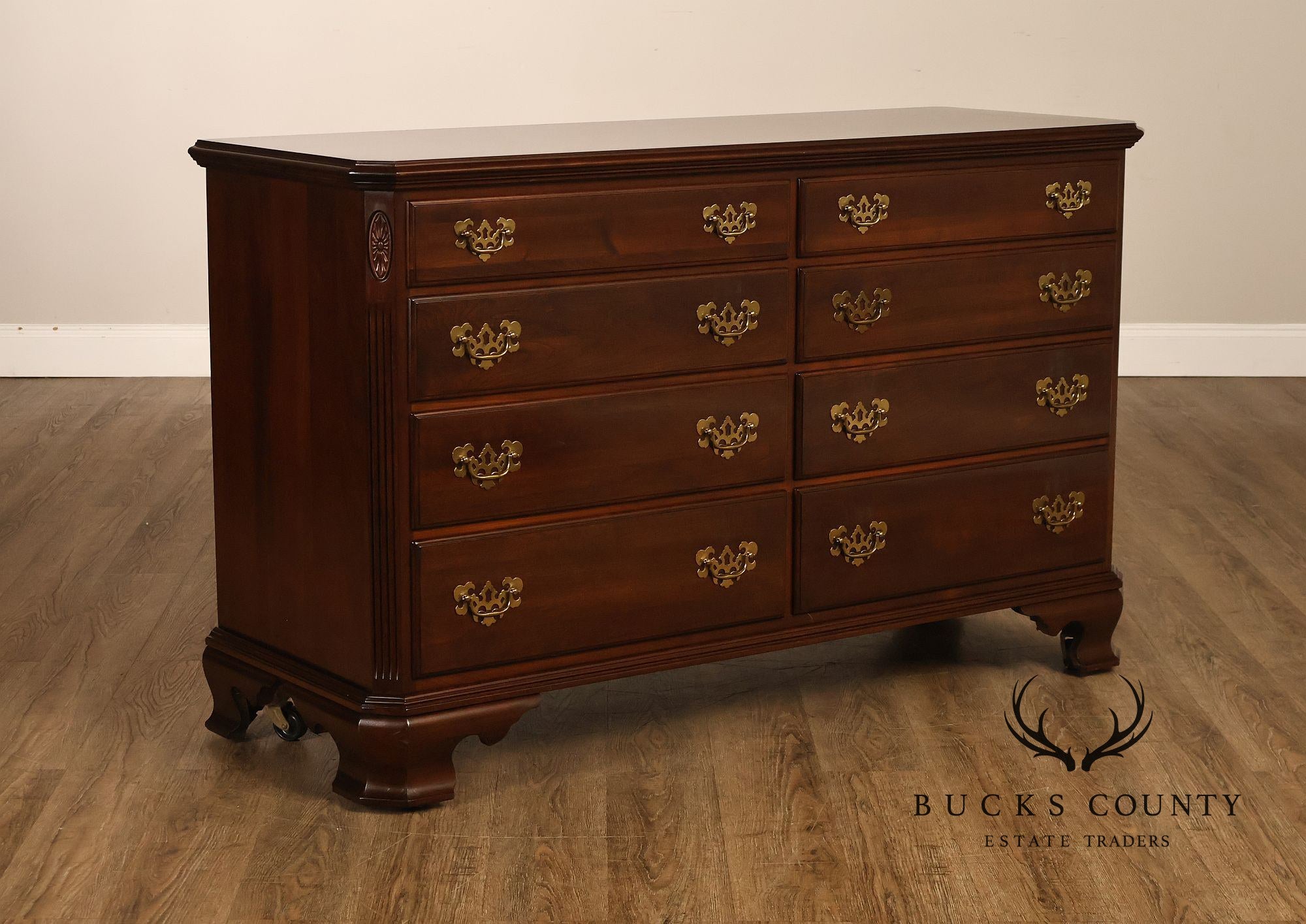 Ethan Allen Georgian Court Cherry Dresser