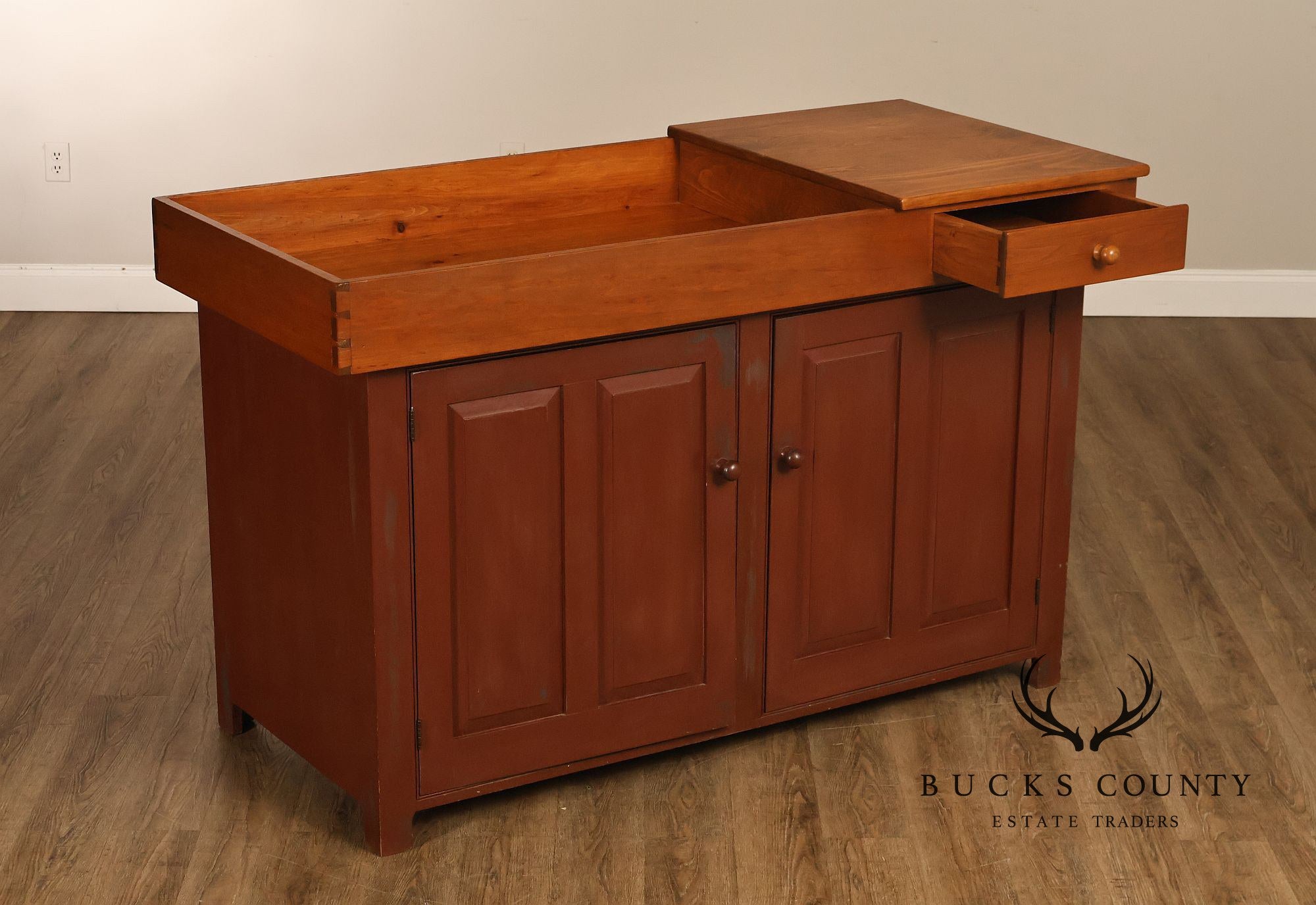 Large Reproduction Dry Sink Made by Wayne Kramer