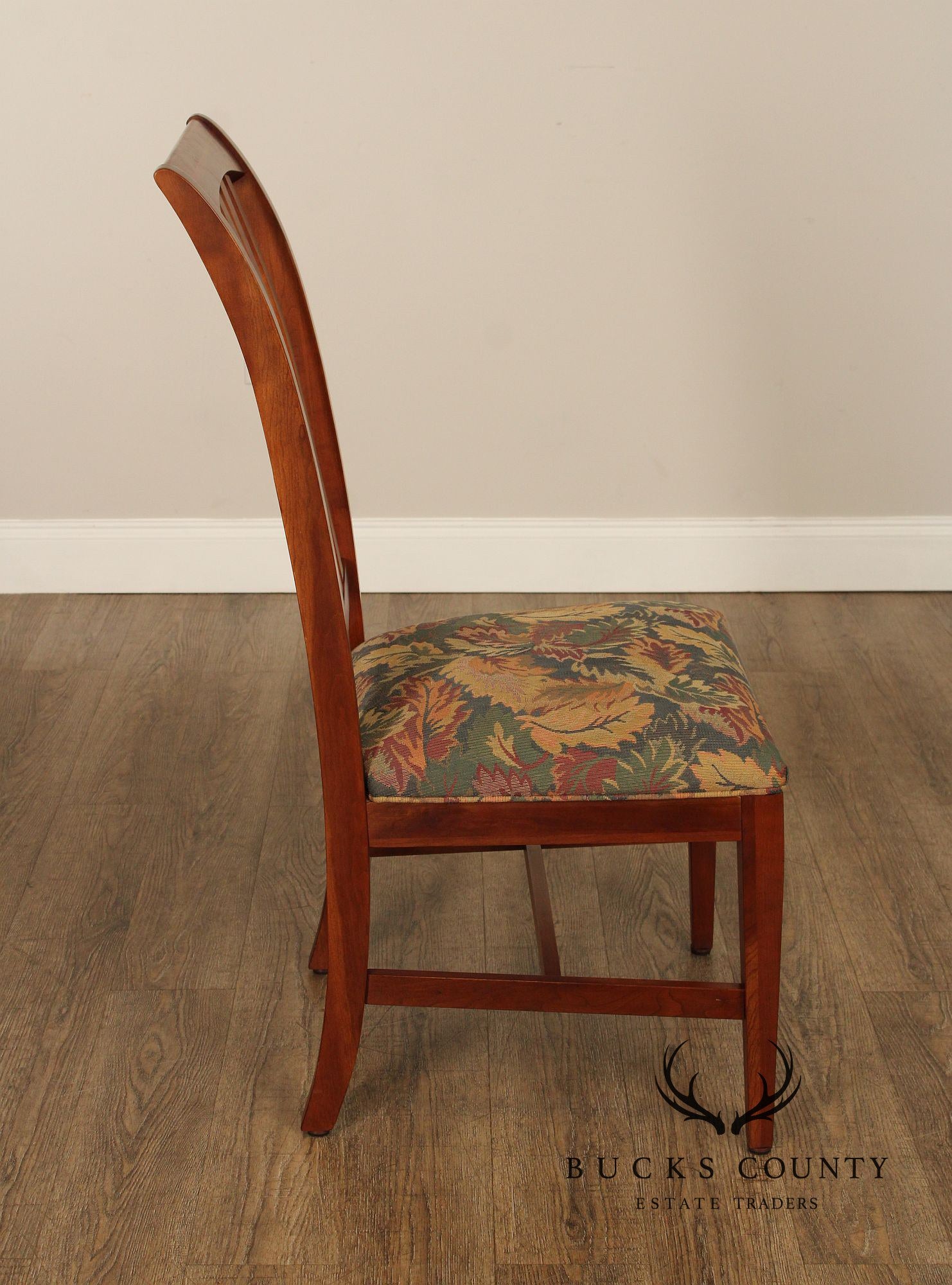 Ethan Allen 'American Impressions' Set of Six Cherry Dining Chairs