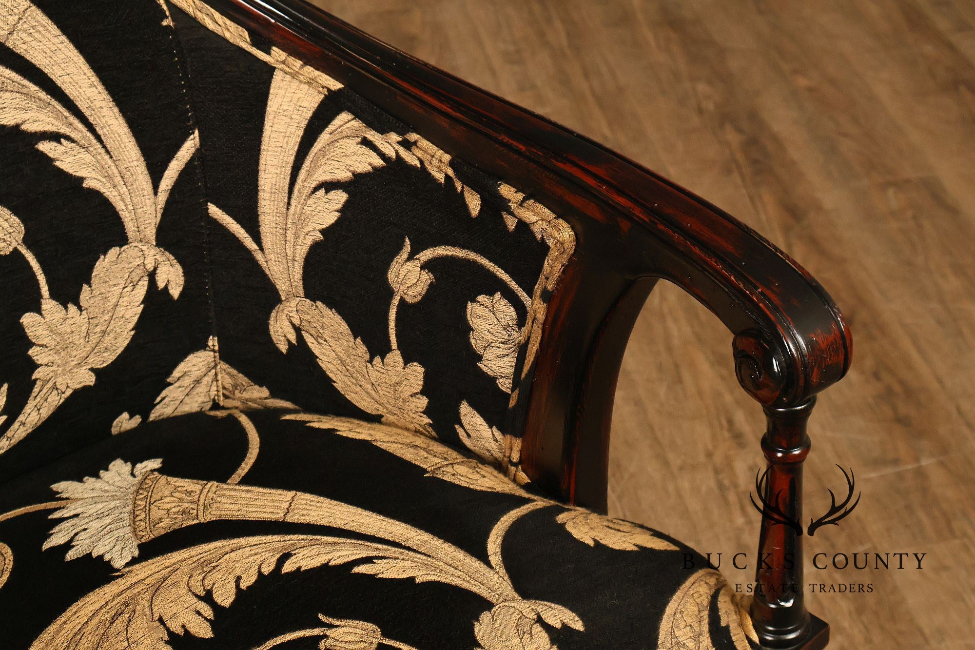 French Louis XVI Style Pair of Armchairs