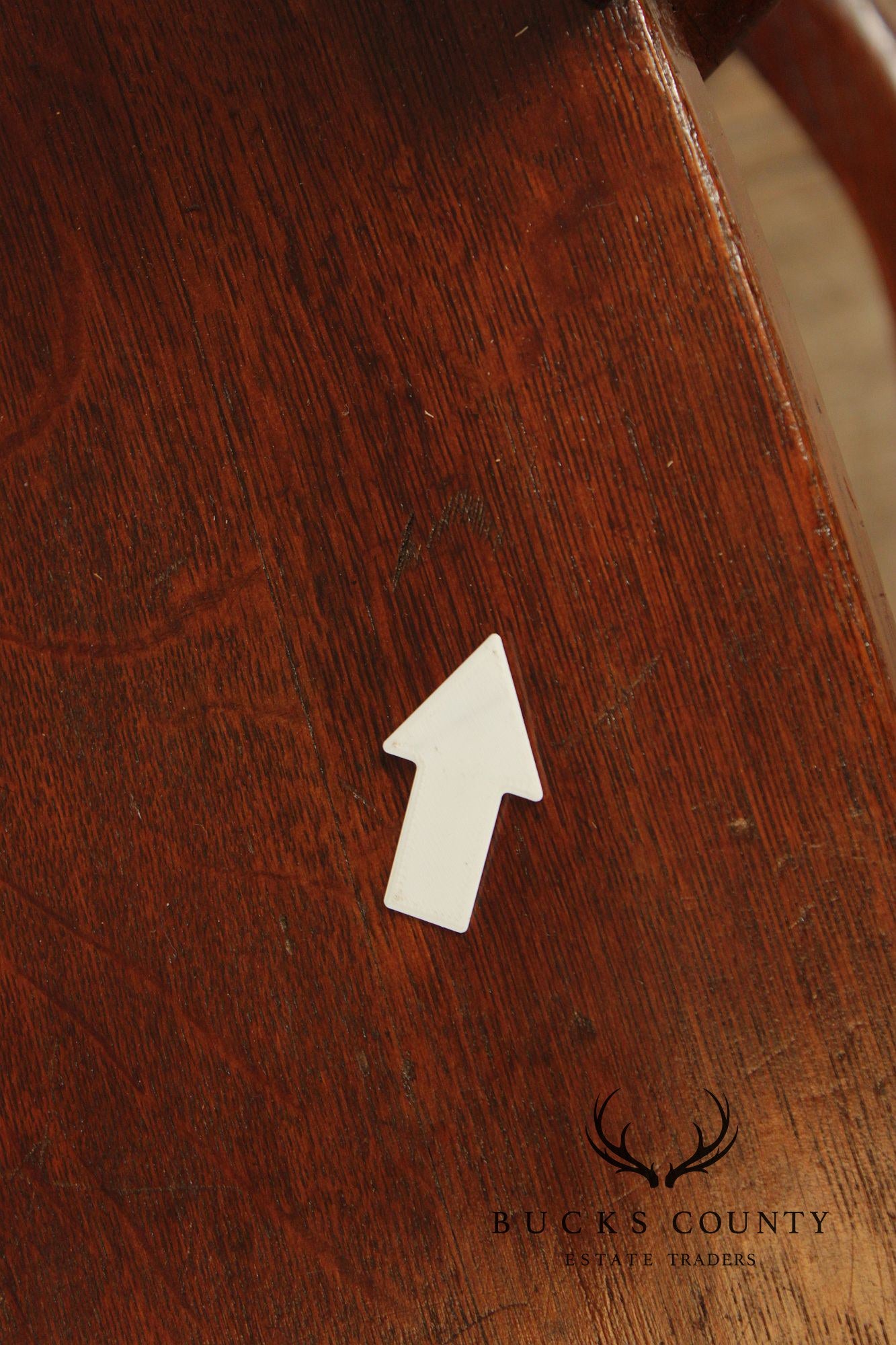 B.L. Marble Chair Antique Oak Swivel Clerk  or Drafting Chair