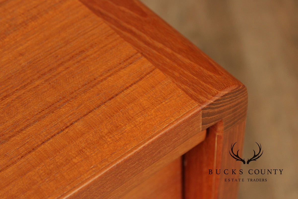 Schreibers Mobelfabrik Danish Modern Teak Nightstand
