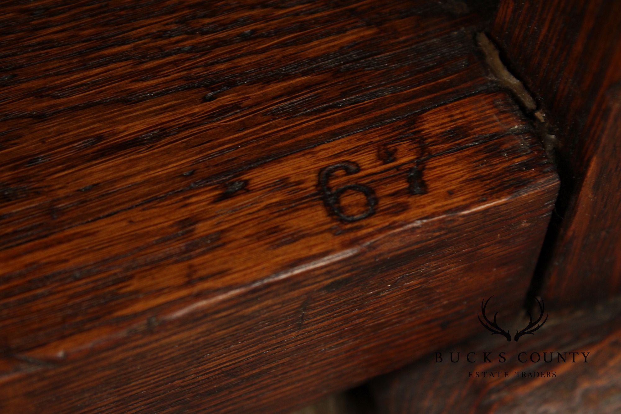 Antique Mission Oak Side Table