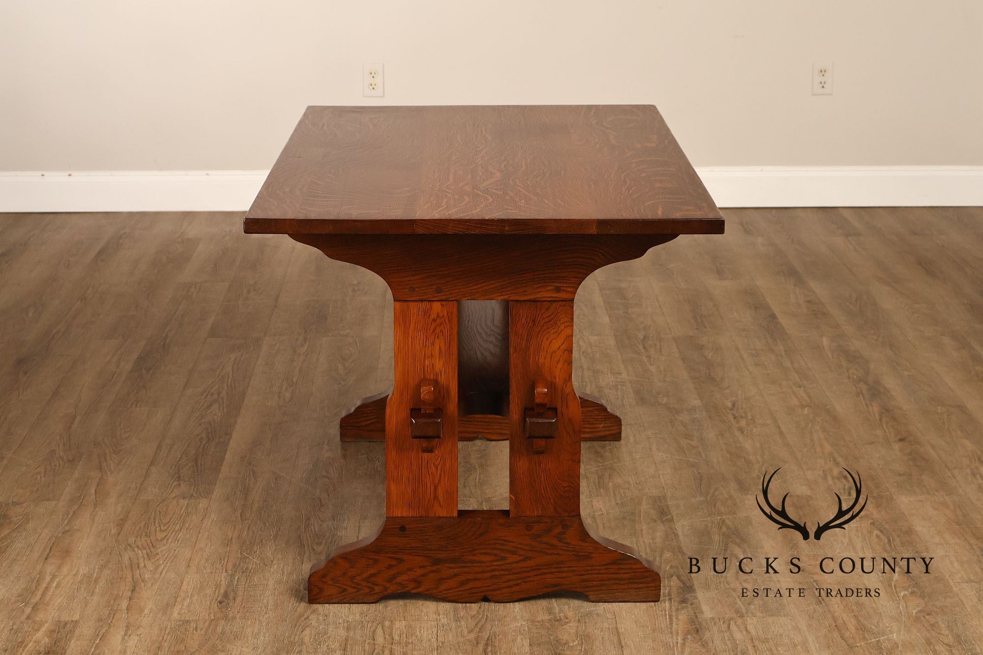 Gustav Stickley Antique Mission Oak Library Table