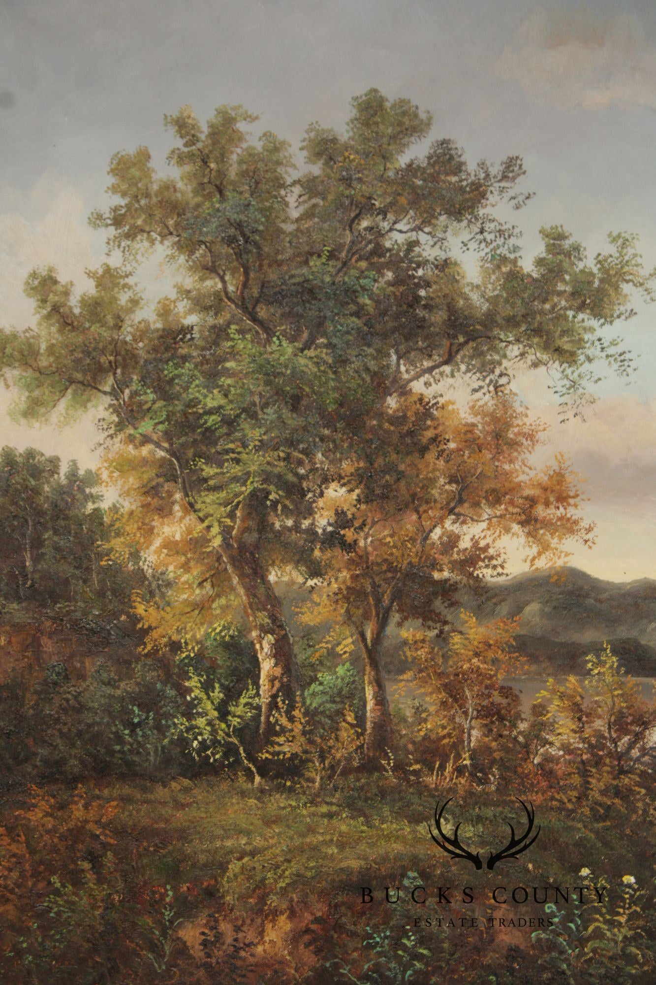 Artist Signed Continental School Landscape Painting