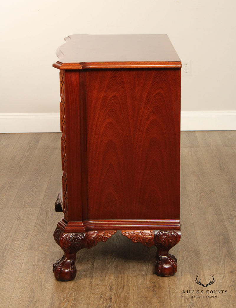 Chippendale Style Mahogany Ball and Claw Foot Chest of Drawers