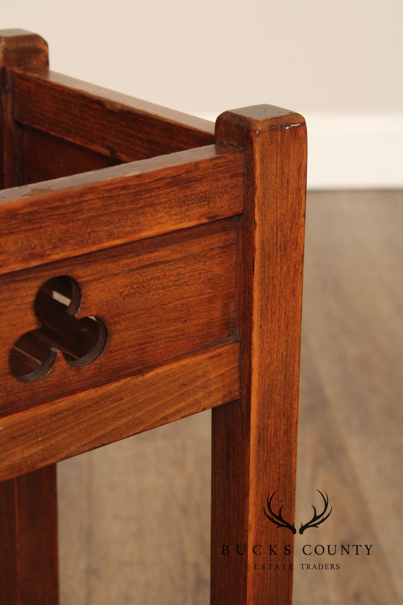 Antique Arts and Crafts Plant Stand