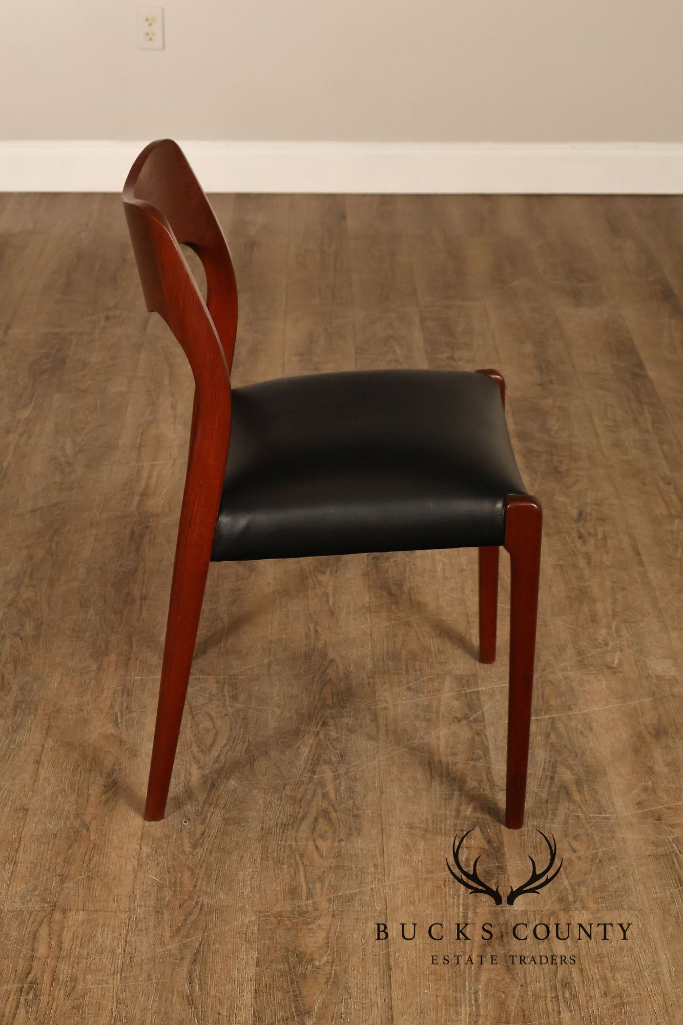 J.L. Møller Set Of Four Model 71 Teak Dining Chairs