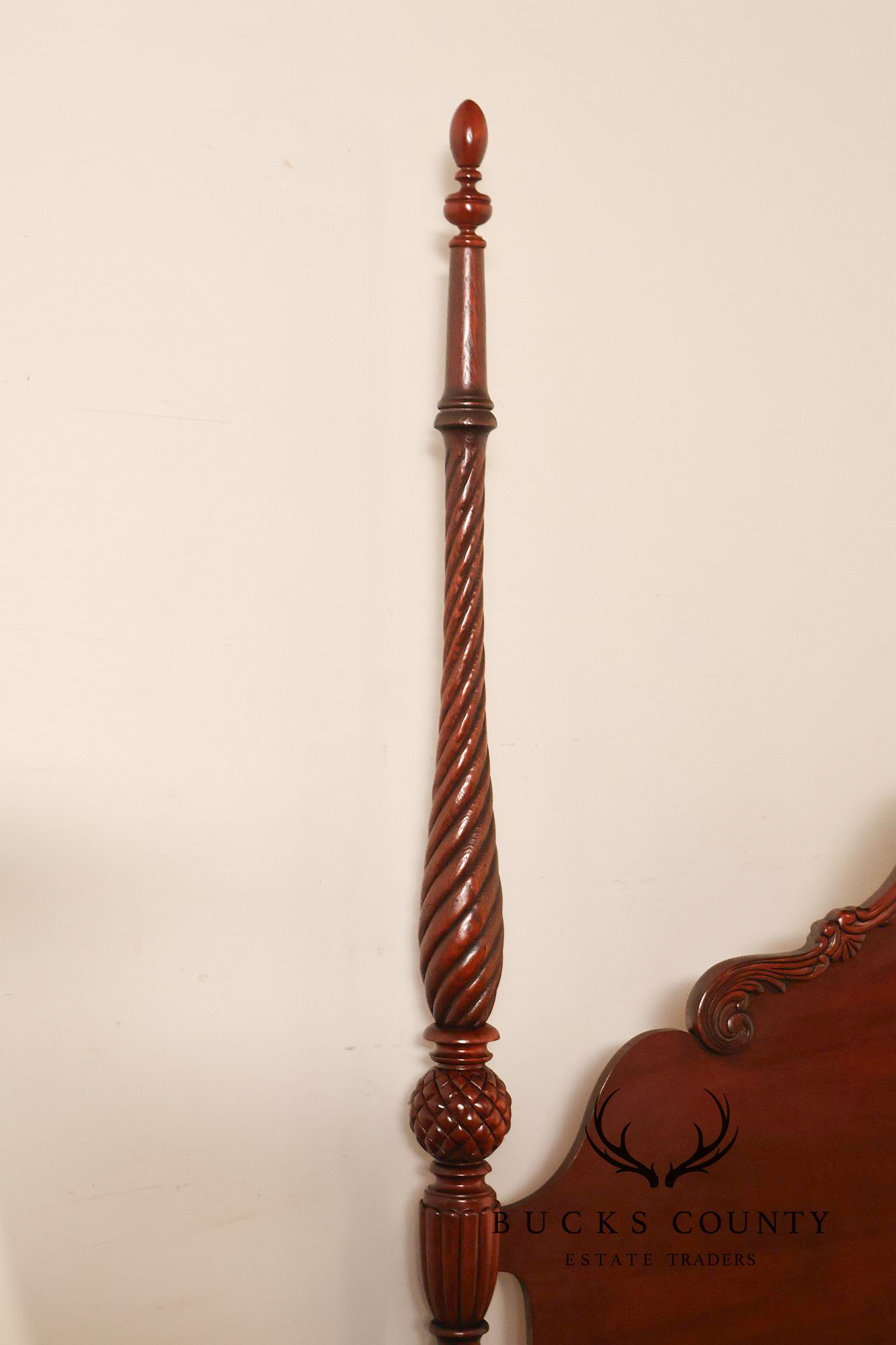 Lexington Furniture Vestiges Of The Past Queen Size Mahogany Poster Bed