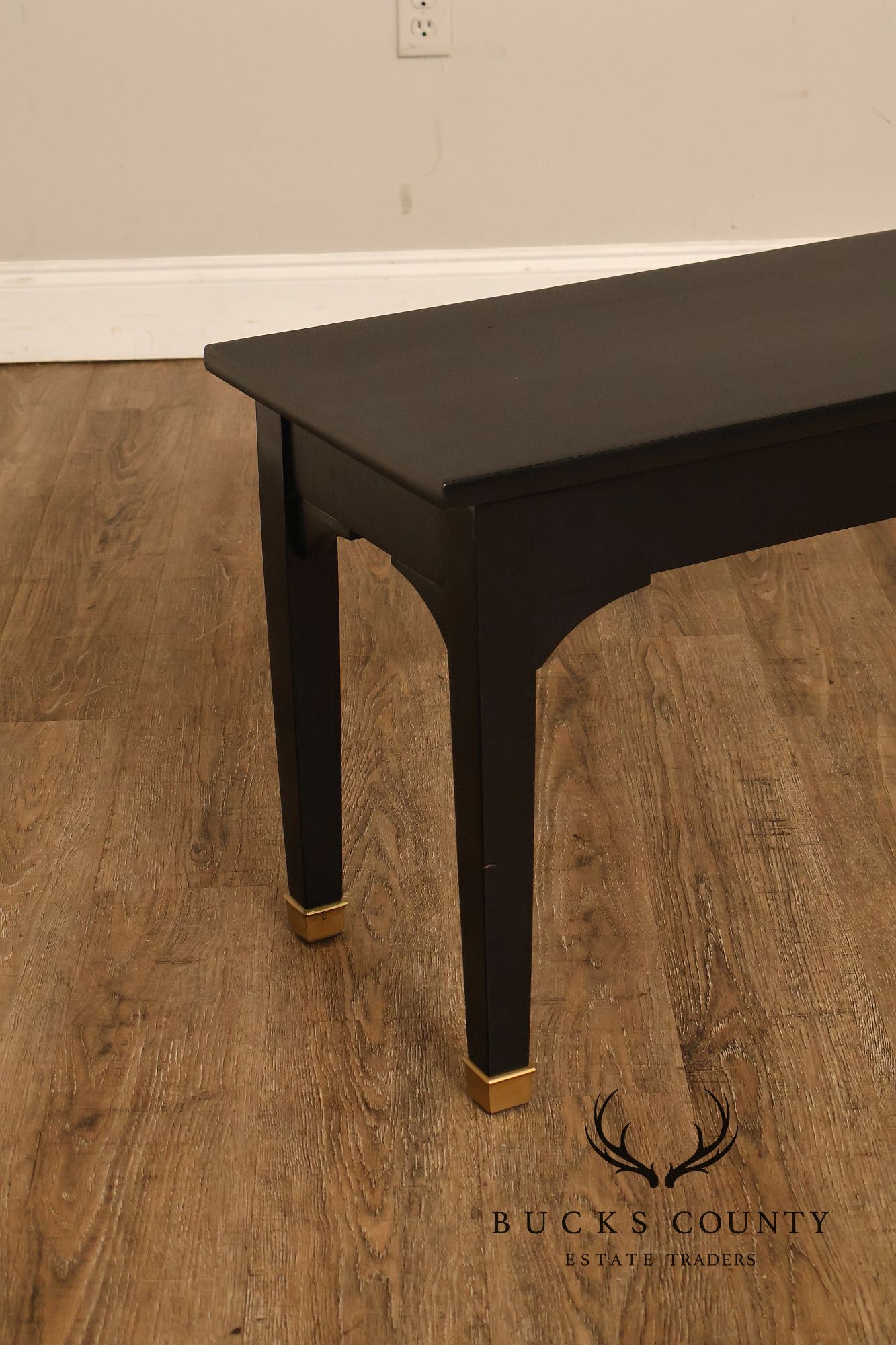 Kurtzman Ebonized Grand Piano And Duet Bench