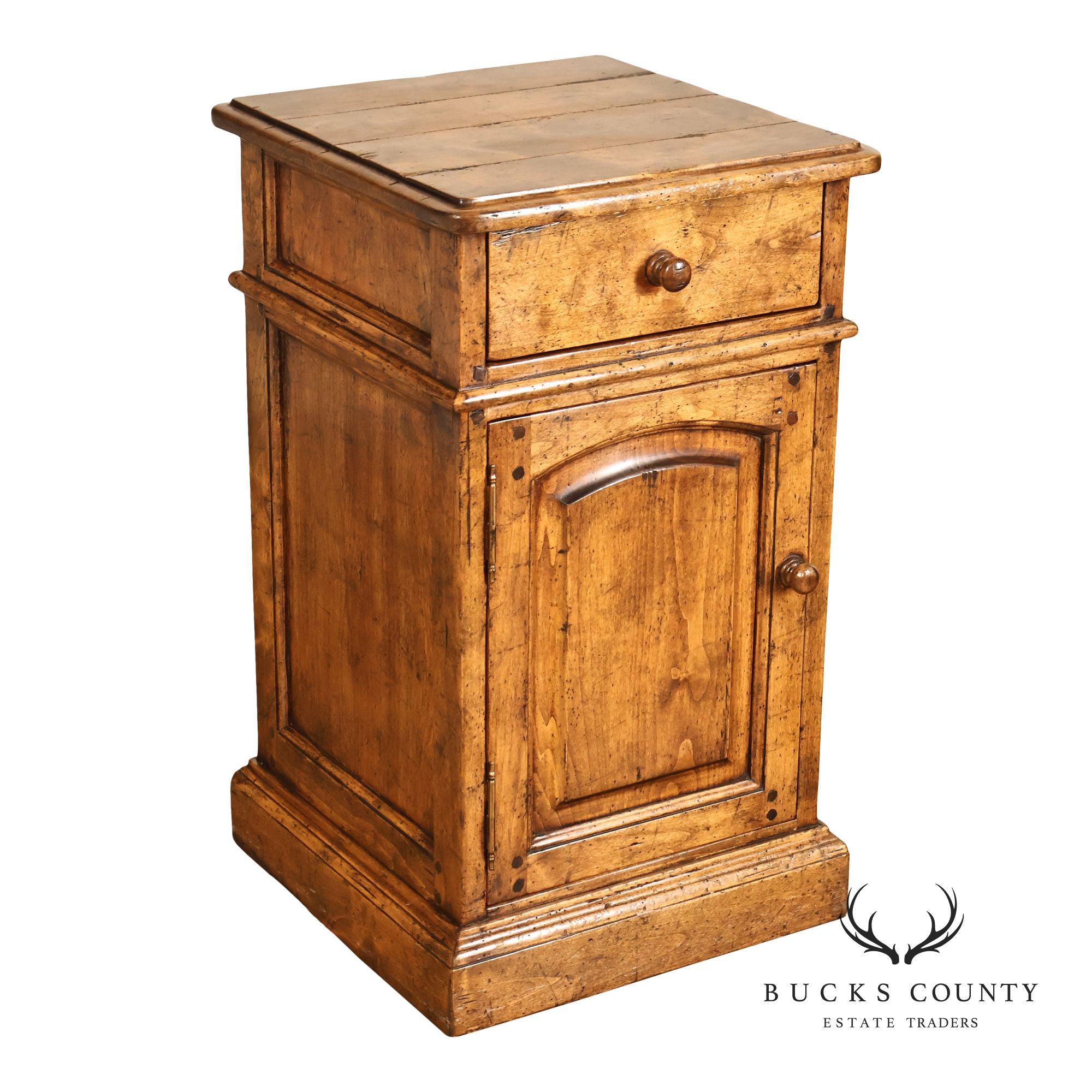 Guy Chaddock Melrose Collection Rustic One Drawer Nightstand
