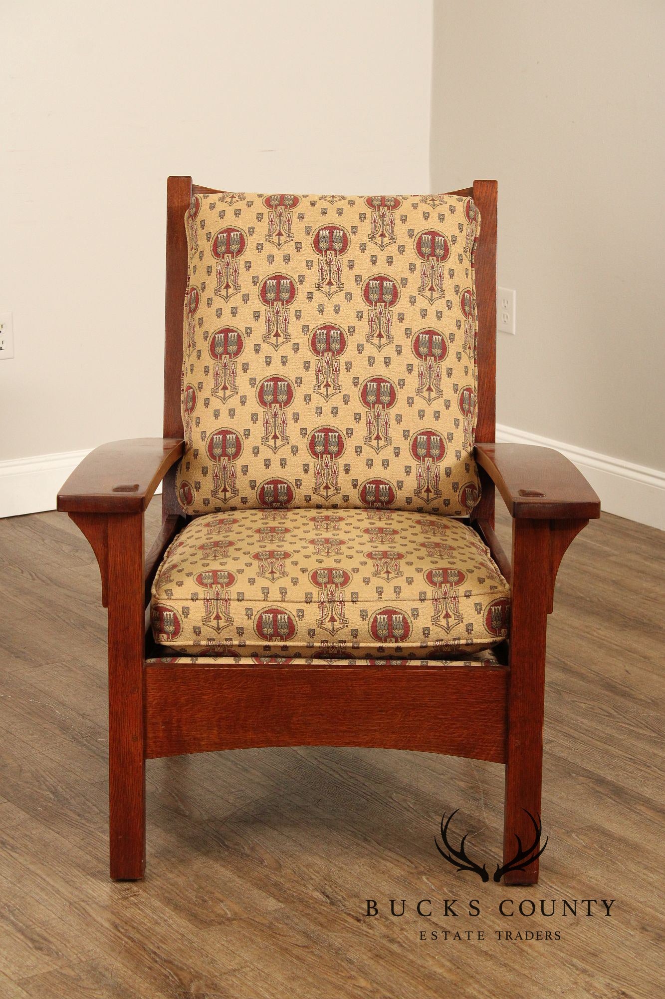 Stickley Mission Collection Oak  Lounge Chair