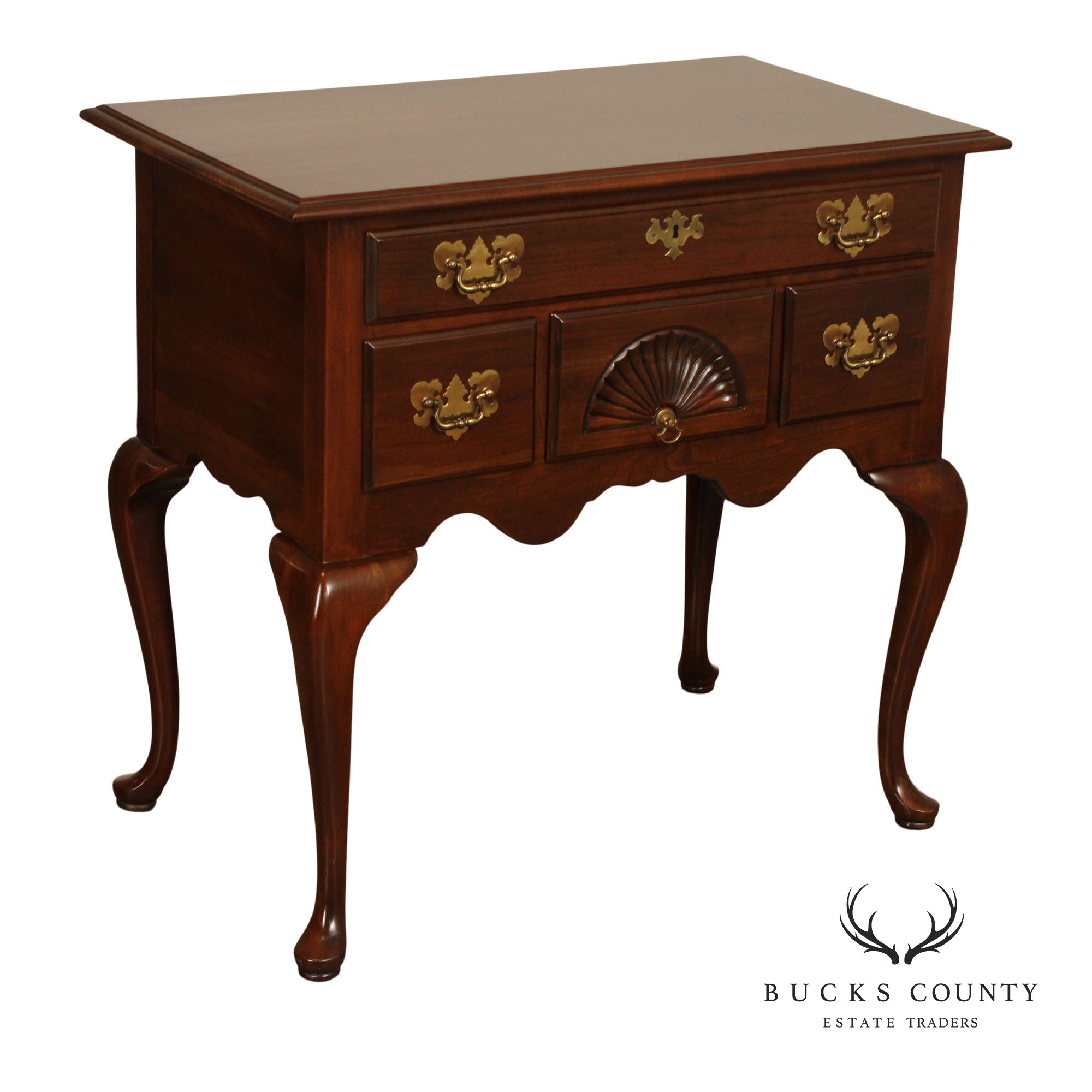 Harden Queen Anne Style Cherry Lowboy