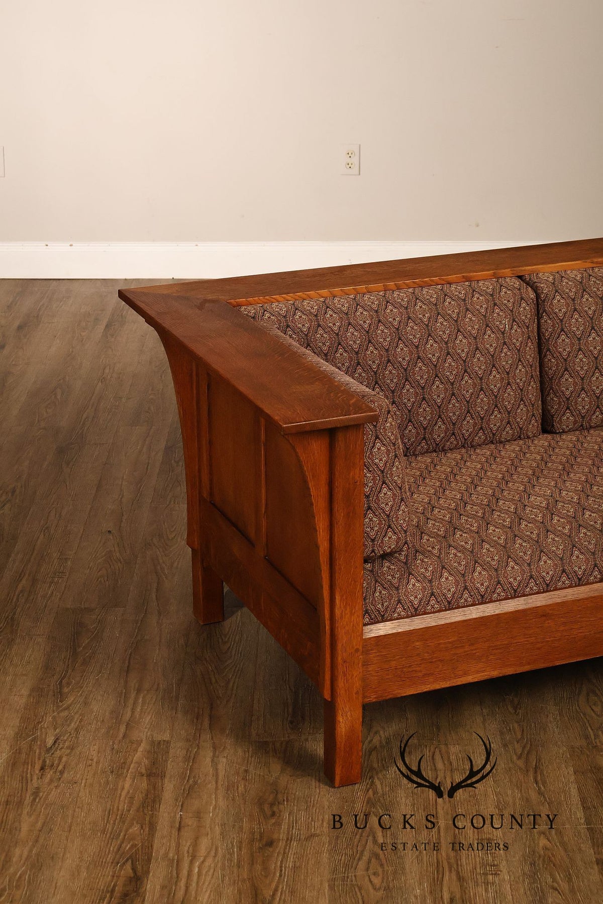 Stickley Mission Collection Oak Prairie Loveseat