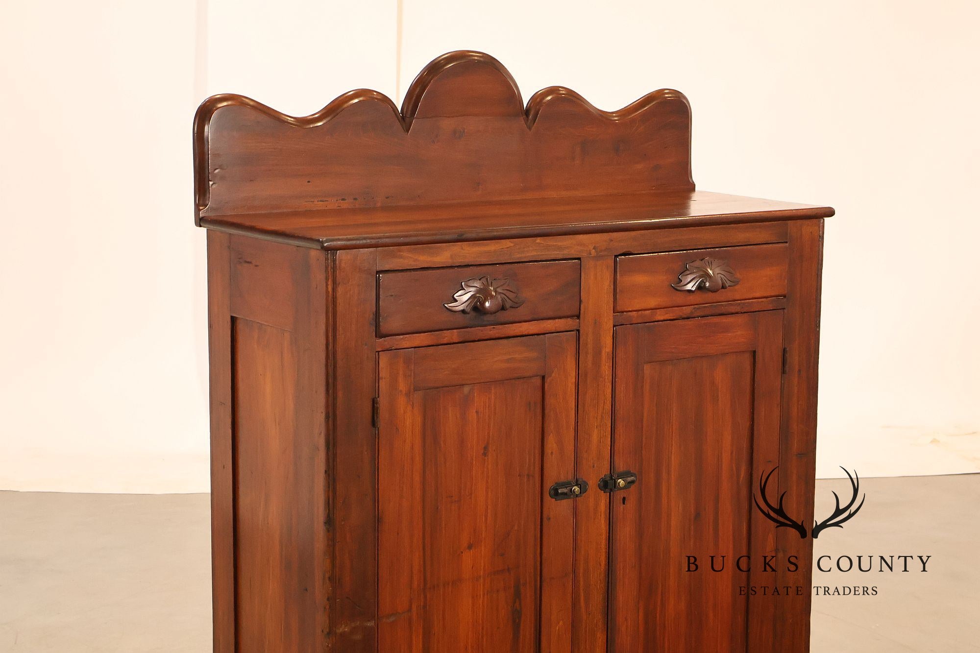 19th Century American Country Pine Jelly Cupboard