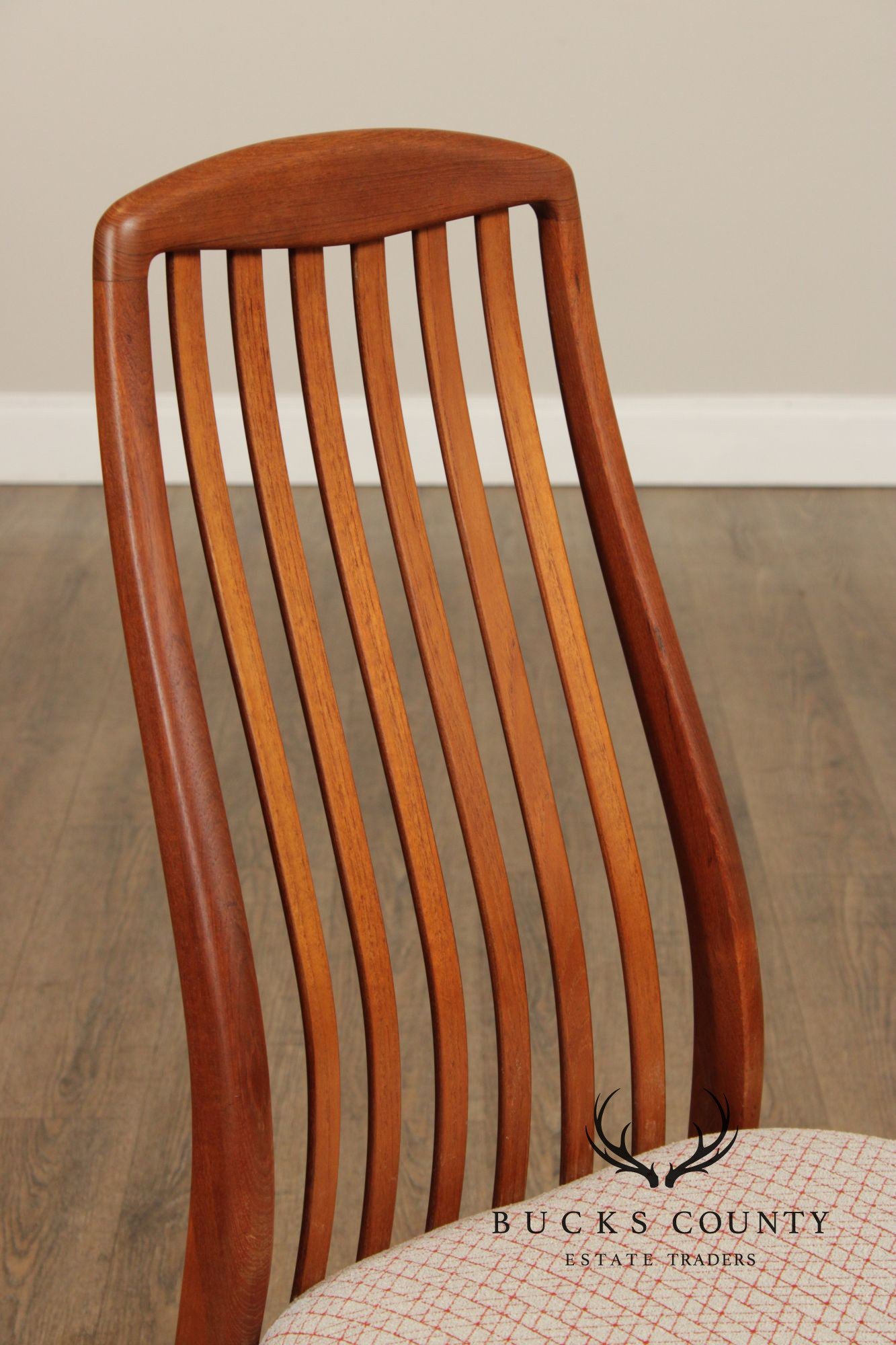 Preben Schou Danish Modern Set of Eight Teak Dining Chairs