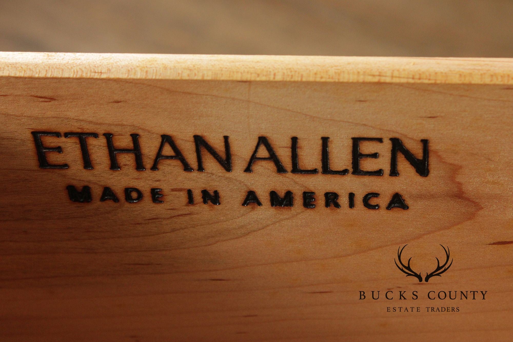 Ethan Allen 'Legacy' Paint Decorated Chest of Drawers