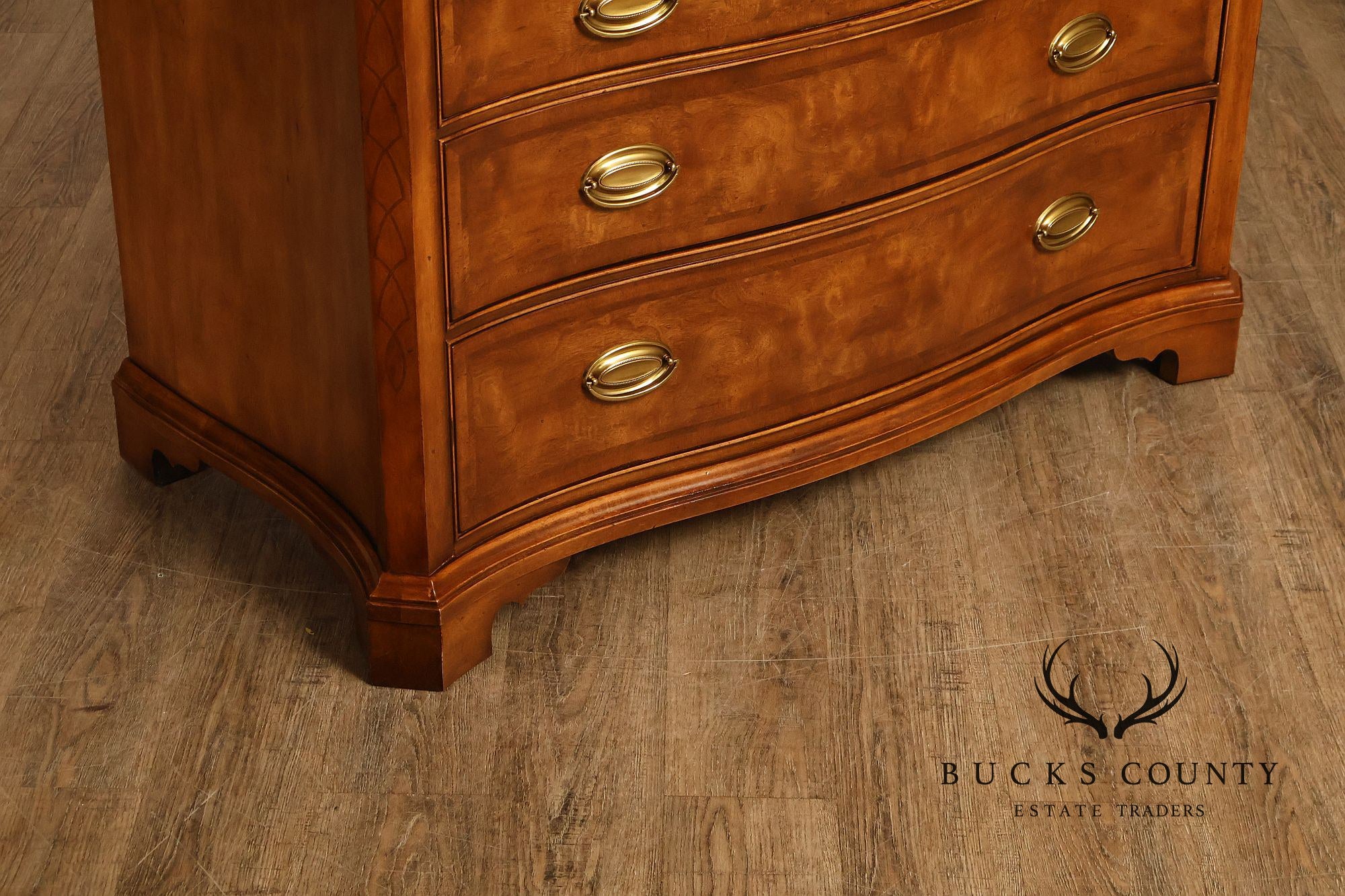 Henredon Aston Court Serpentine Chest of Drawers