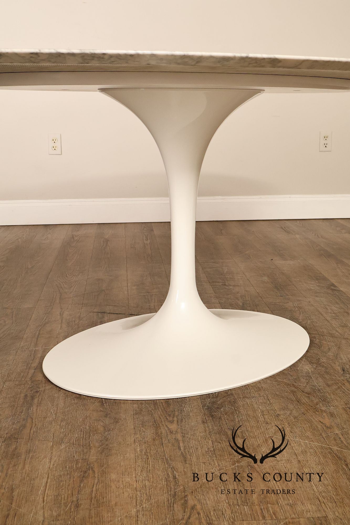 Knoll Saarinen Oval Marble Dining Table