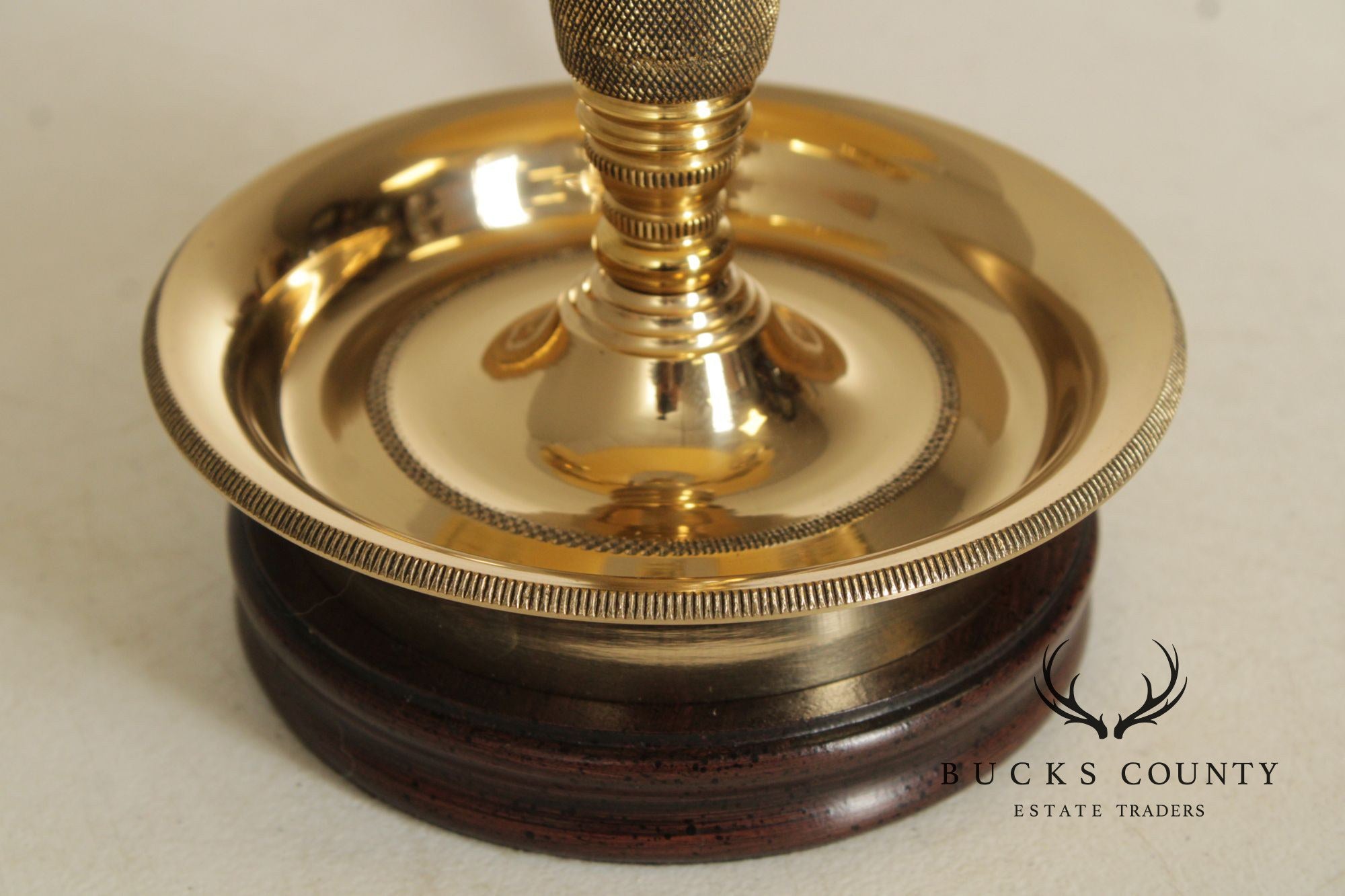 Kaiser Kuhn Brass Bouillotte Table Lamp