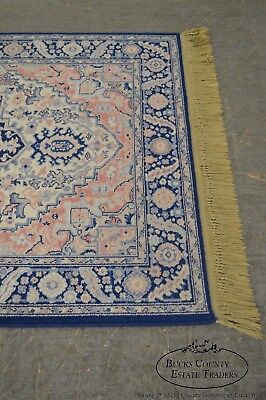 Karastan 4.3' x 6' Blue Heriz Area Rug #748