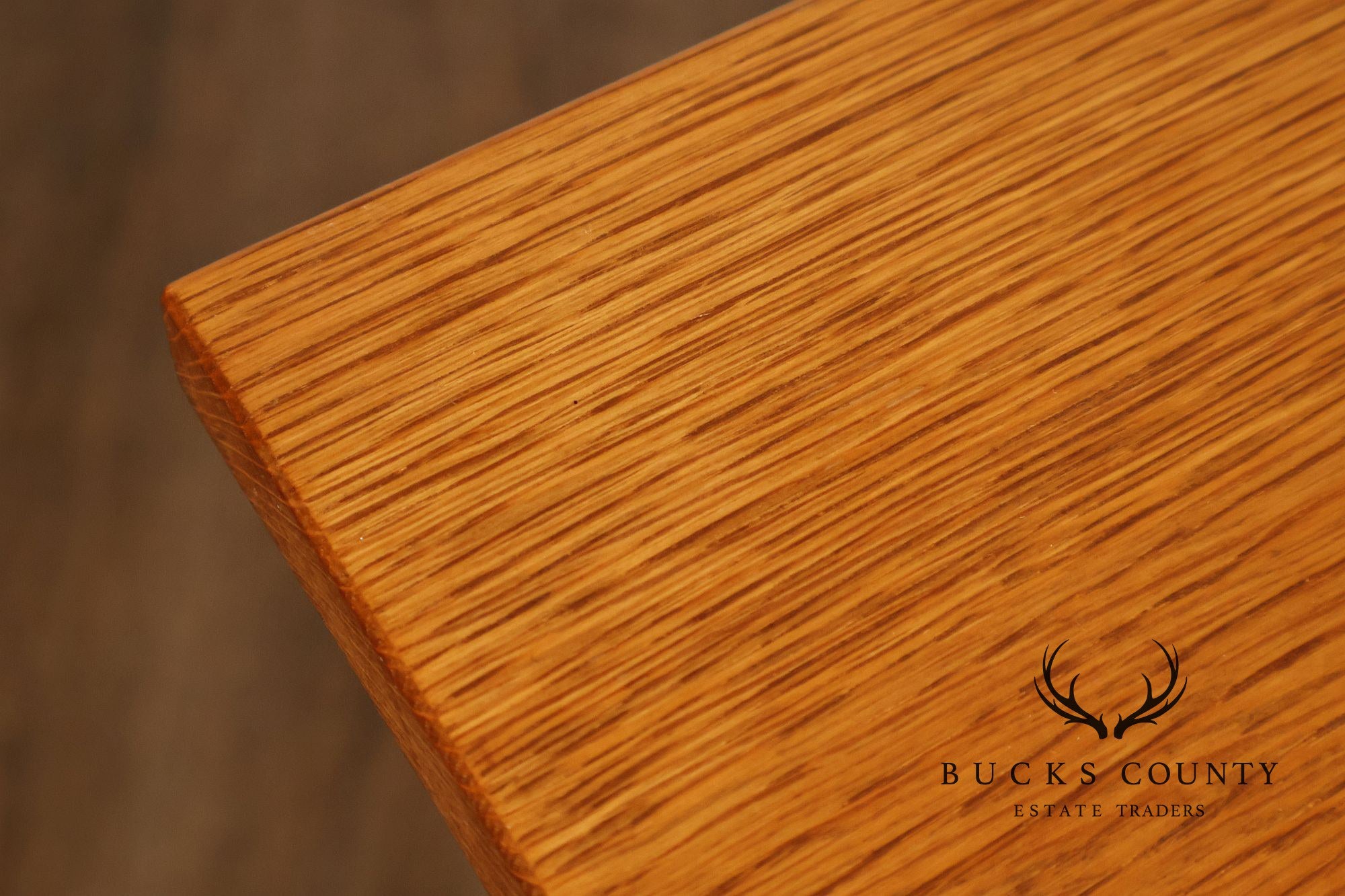 Stickley Mission Collection Oak Spindle Lamp Table