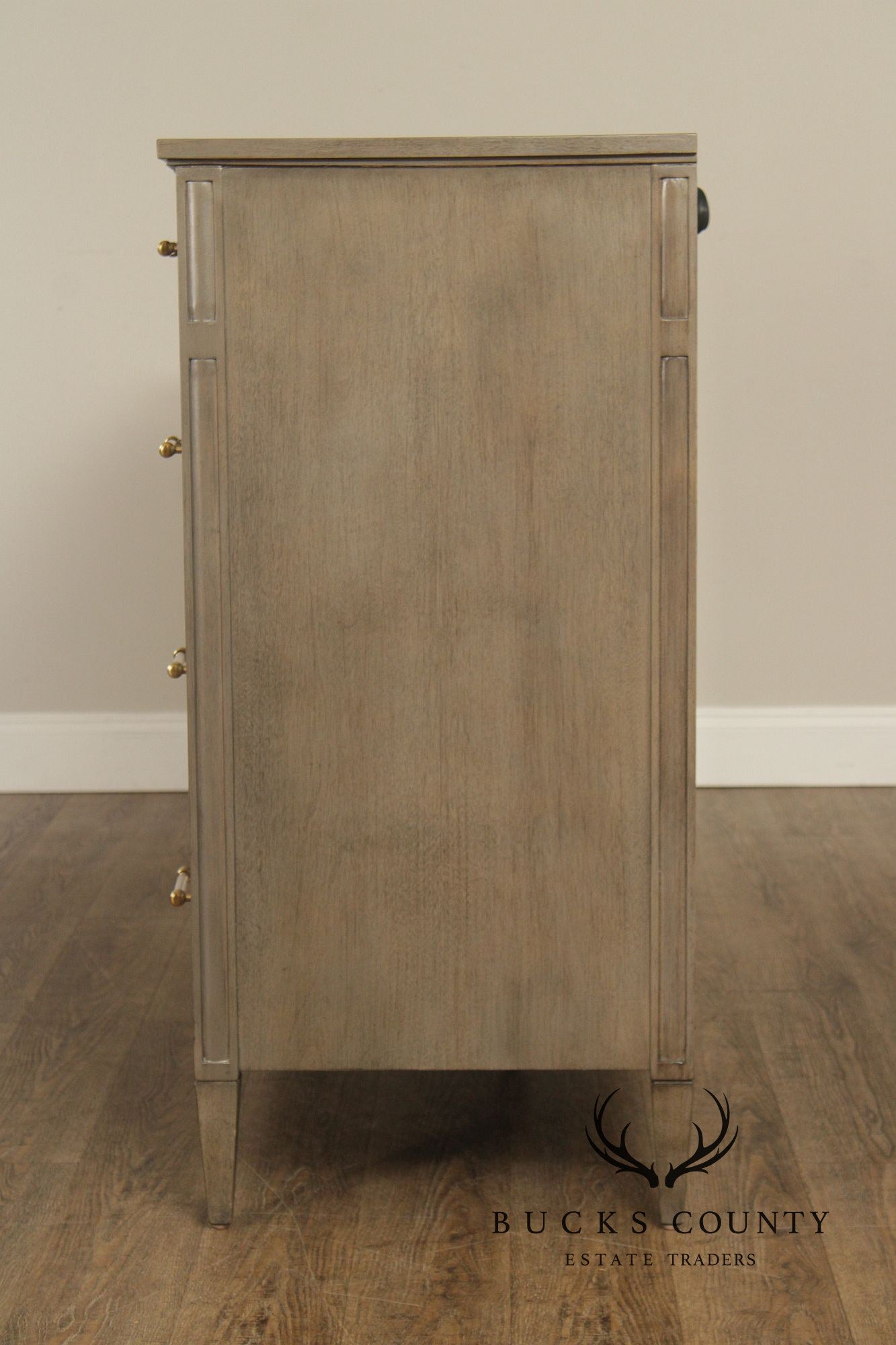 Stanley Furniture Mulholland Collection Gray Media Chest