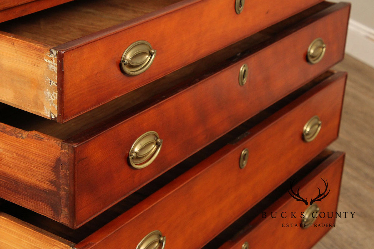 Antique Chippendale Mid-Atlantic Cherry Chest of Drawers