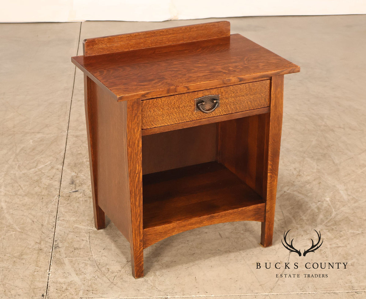 Stickley Harvey Ellis Collection Mission Oak Open Nightstand