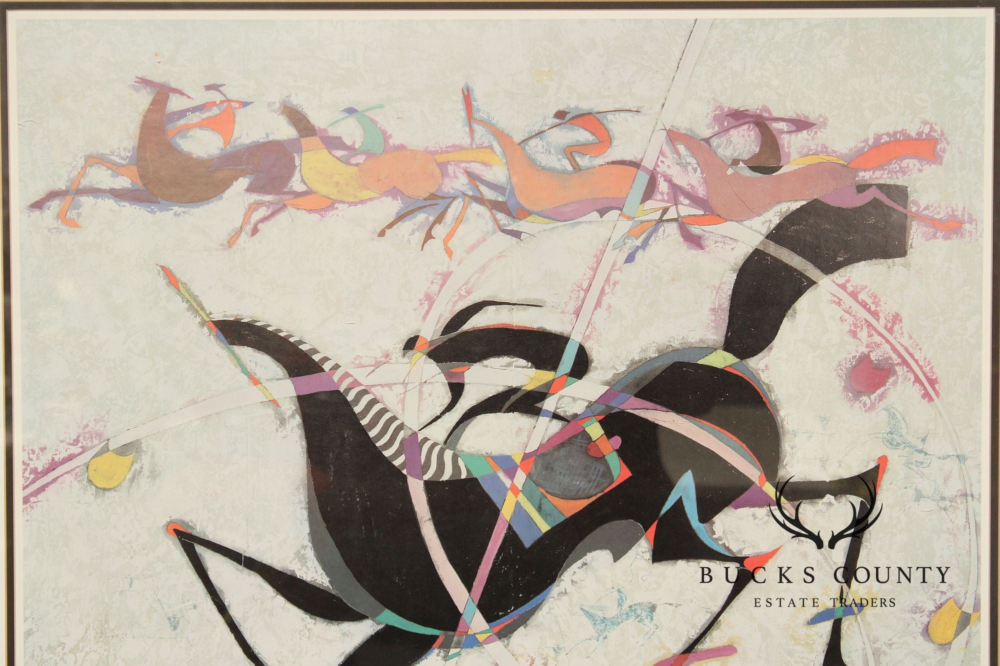 Li Zhong Liang Contemporary Print, Cave Painting