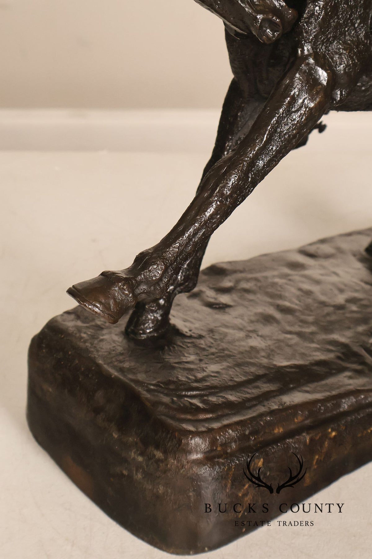Frederick Remington Bronze Sculpture, 'The Cowboy'