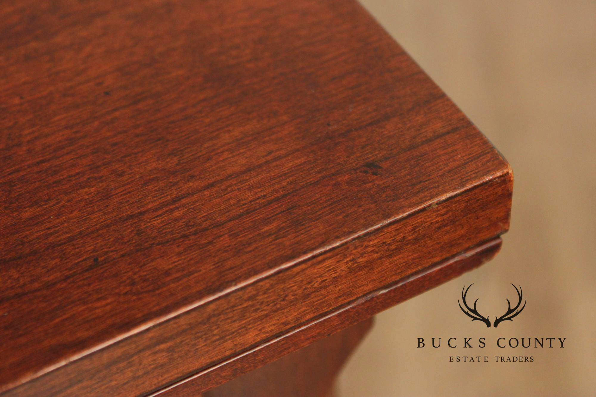 Pennsylvania House Cherry Flip Top Silver Chest Server Cabinet