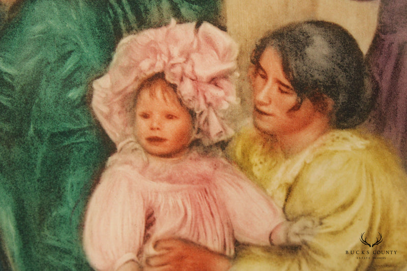 Pierre Auguste Renoir 'La Famille' Limited Edition Etching