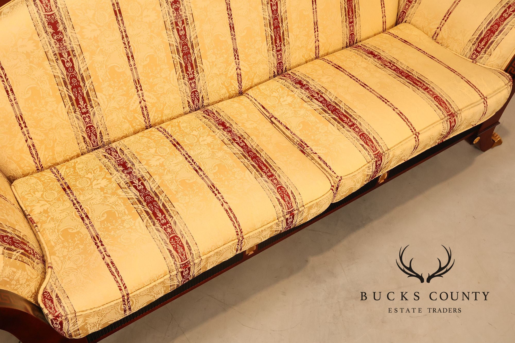 Empire Style Mahogany Sofa