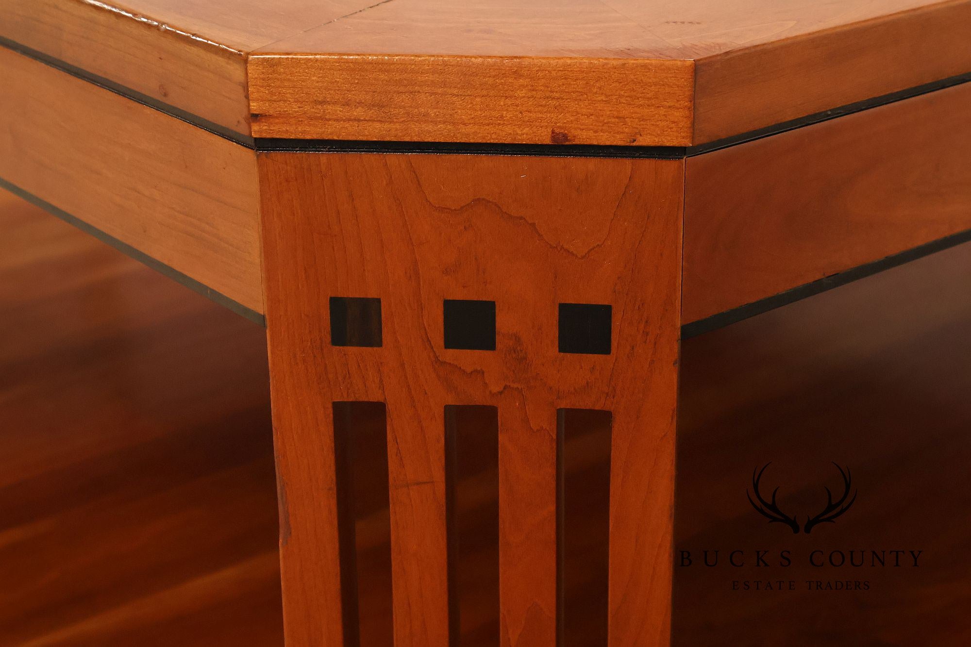 Stickley 21st Century Collection Granite Top Cherry Coffee Table