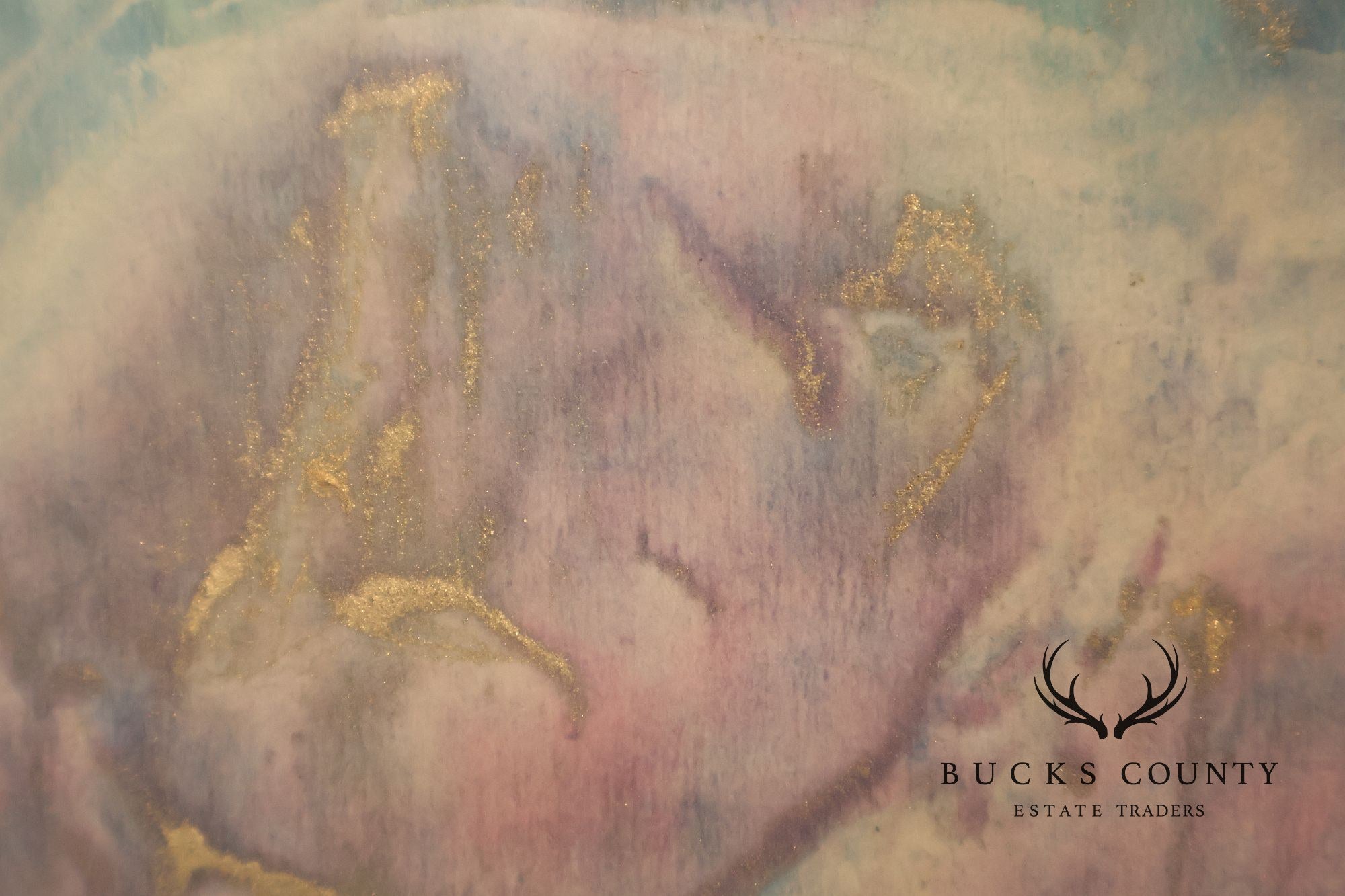 Suzanne Marinell Melted Wax Painting, 'Callisto'