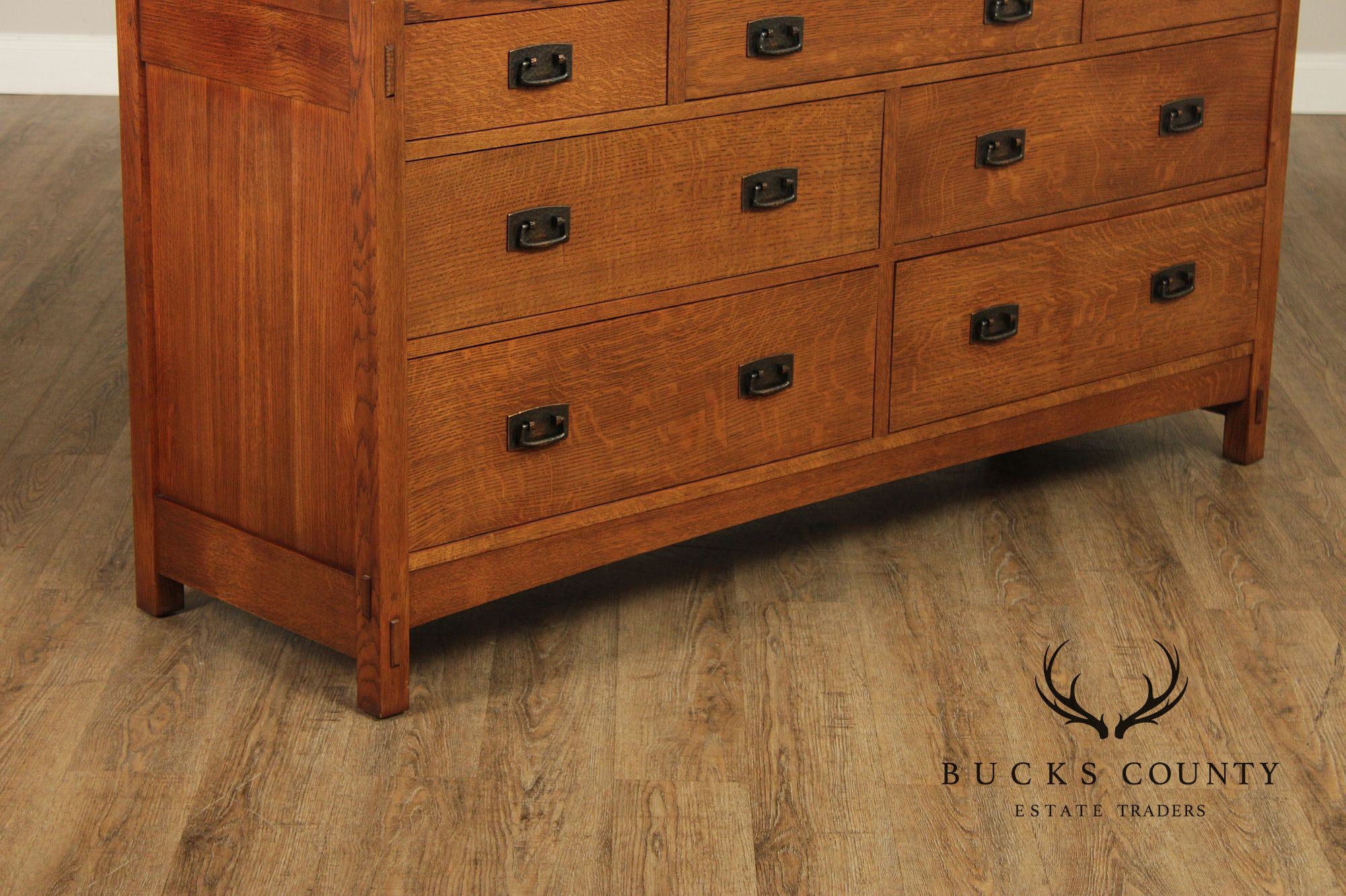 Stickley Mission Collection Oak Triple Dresser