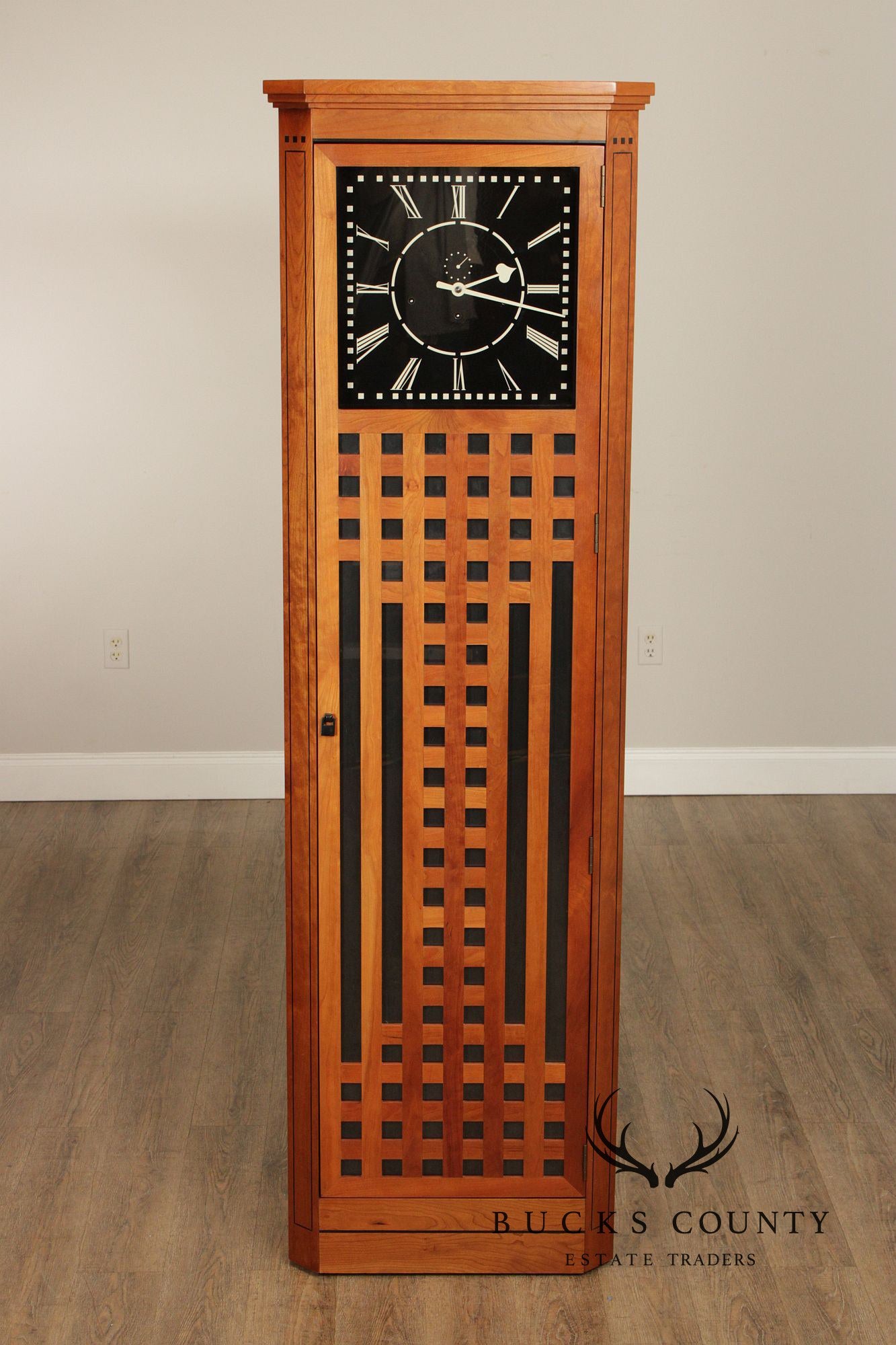 Stickley 21st Century Collection Cherry Grandfather Clock