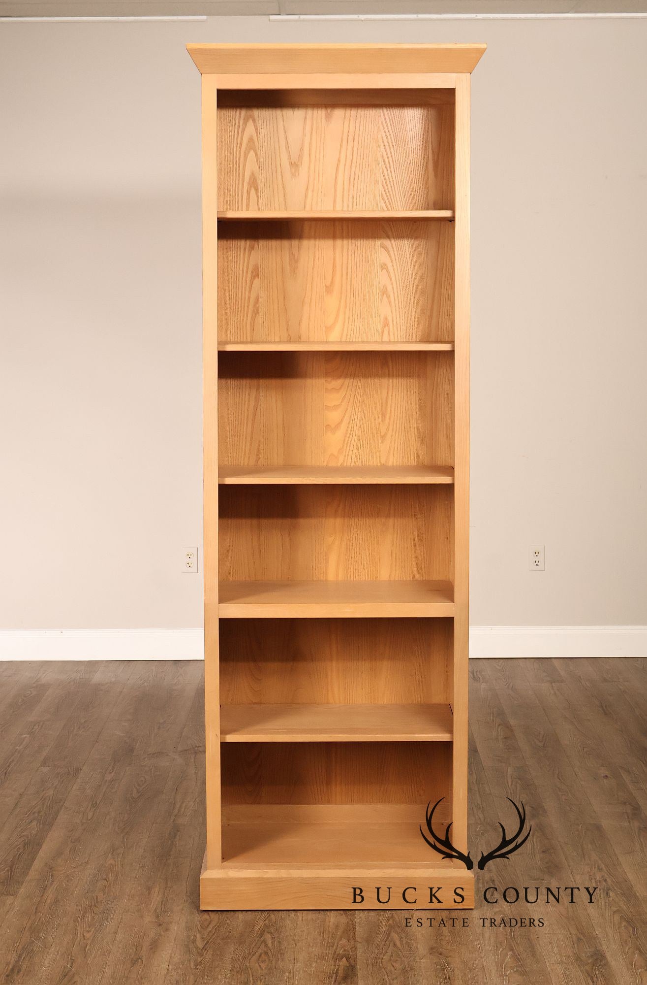 Ethan Allen Horizon Collection Tall Narrow Bookcase