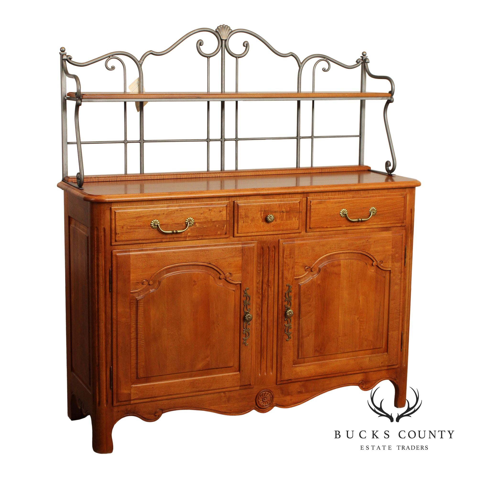 Ethan Allen Legacy Collection French Country Style Maple Sideboard