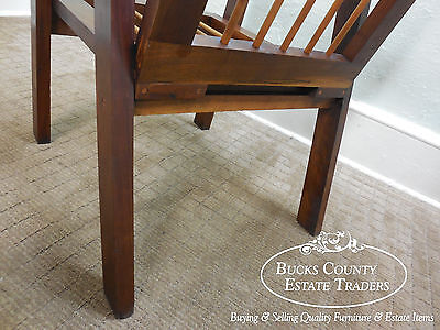 Hand Crafted Bucks County Studio Walnut Arm Chair