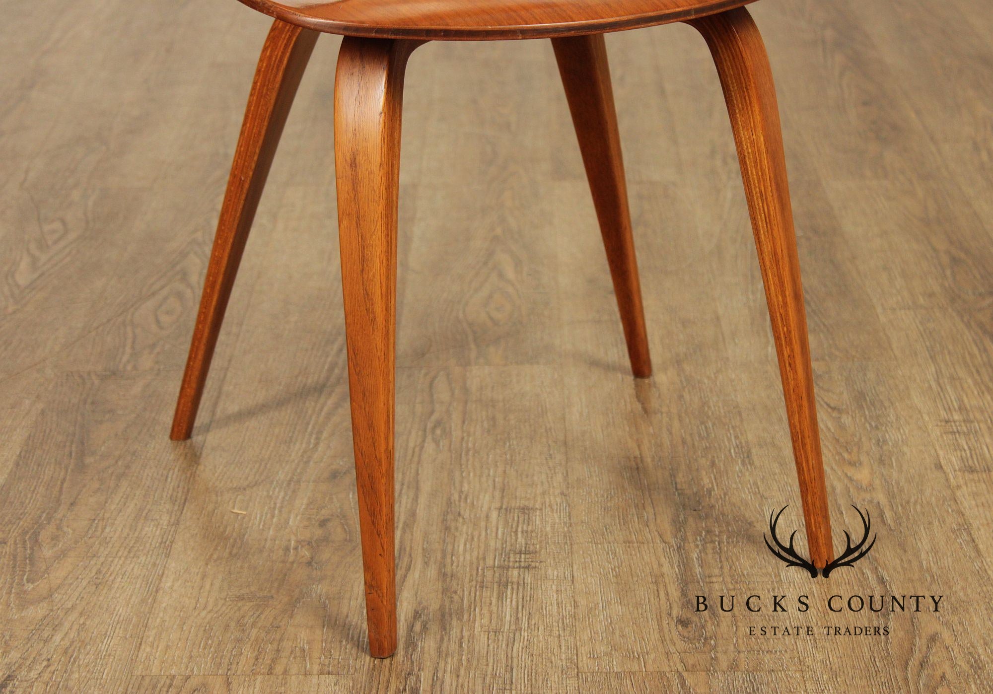 Norman Cherner Mid Century Modern Set of Five Hourglass Side Chairs