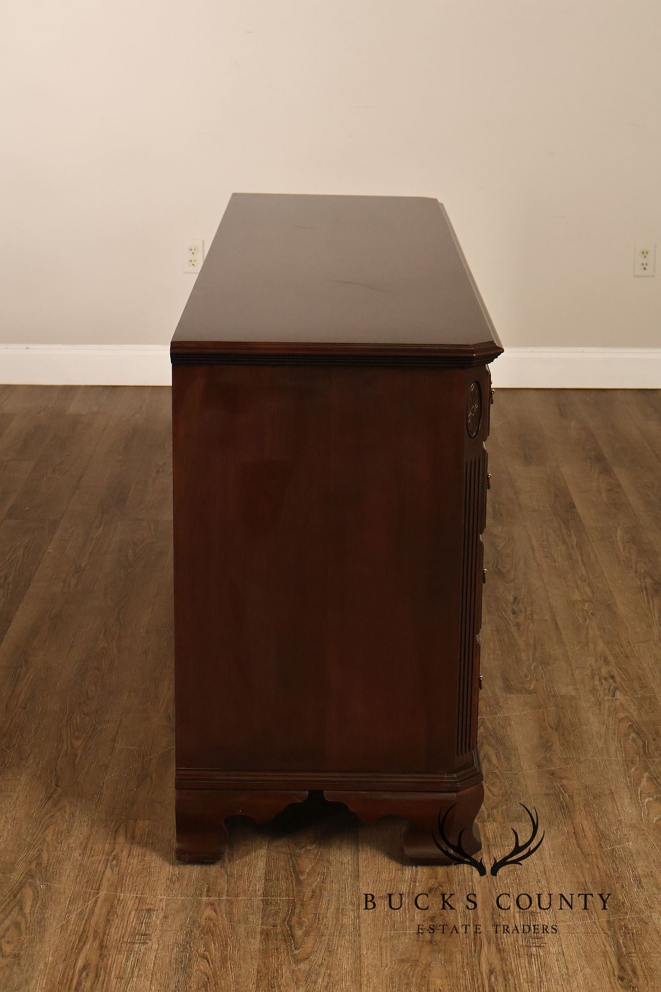 Ethan Allen 'Georgian Court' Cherry Triple Dresser