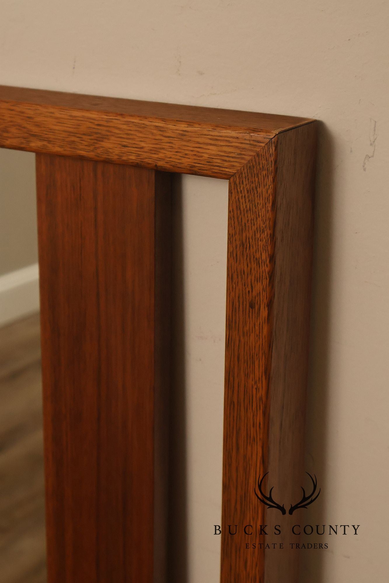 Lane Mid Century Modern Walnut Mirror