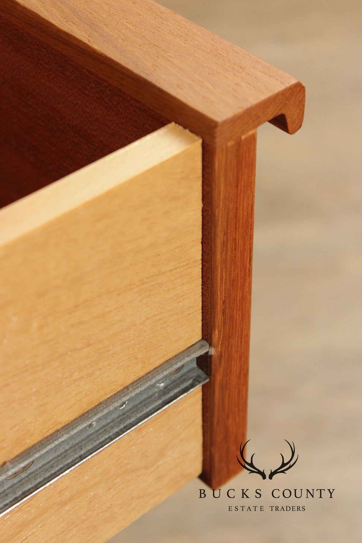 Schreibers Mobelfabrik Danish Modern Teak Nightstand