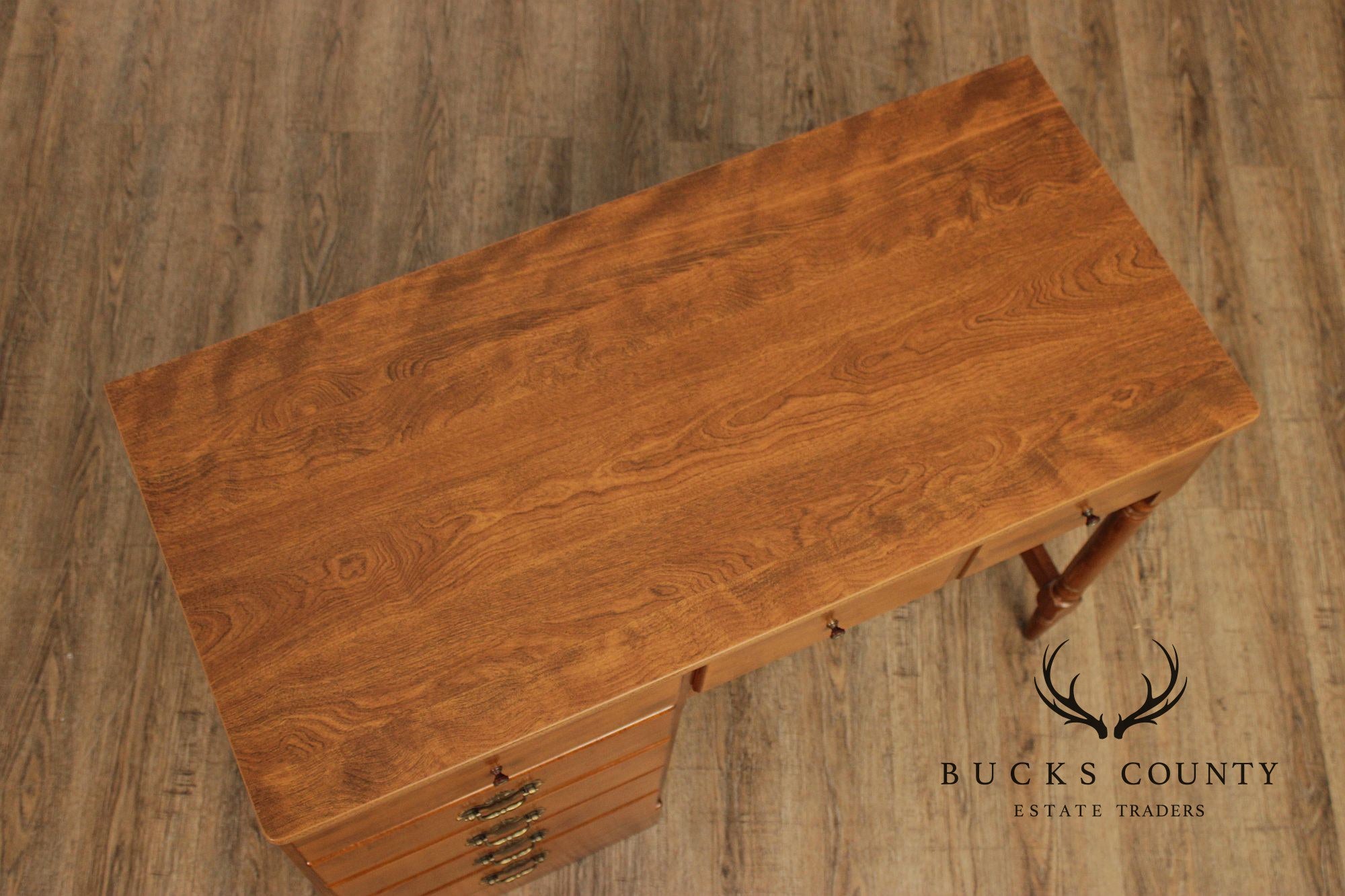 Ethan Allen Custom Room Plan Maple Writing Desk